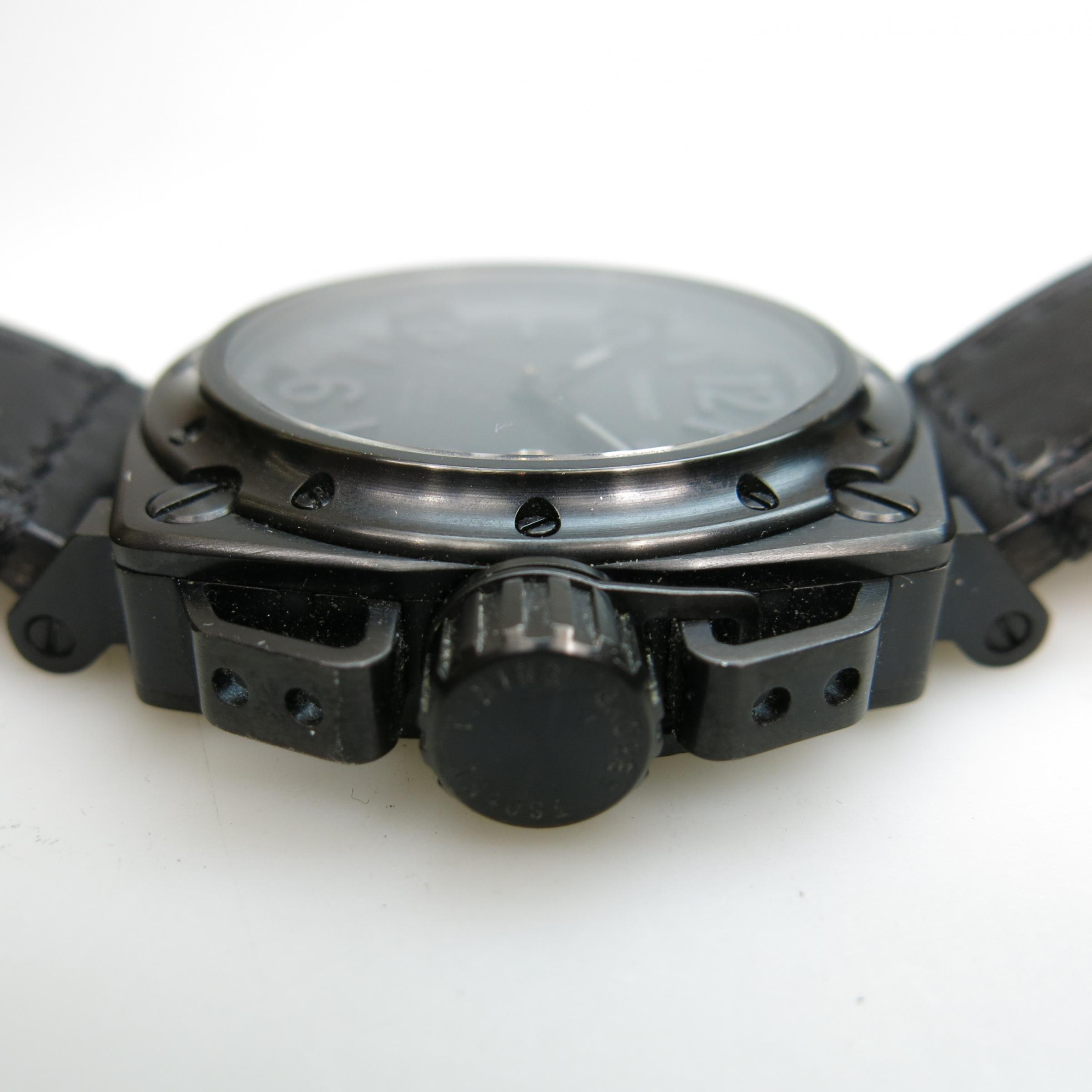 Tsovet 'All-Black' Wristwatch, With Date