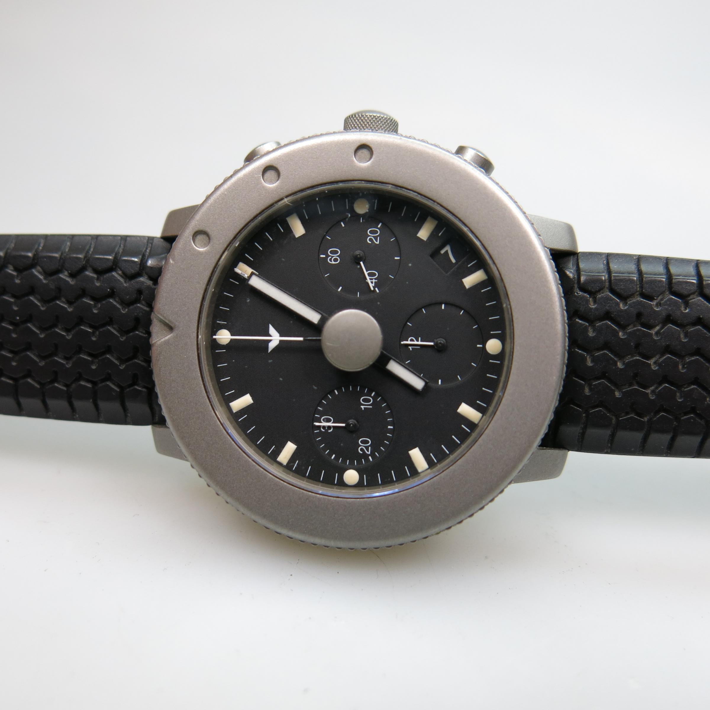 Ventura Wristwatch With Date And Chronograph