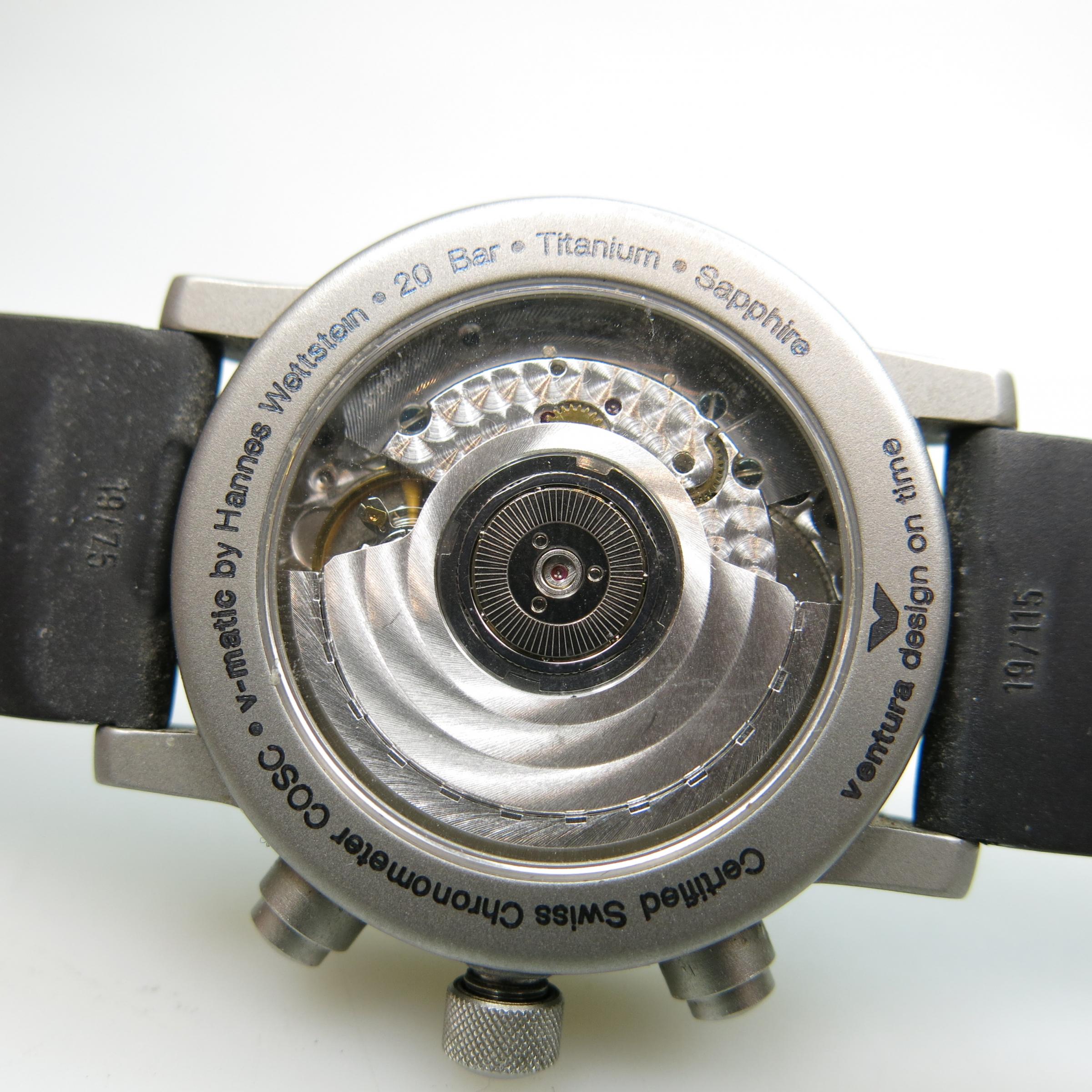 Ventura Wristwatch With Date And Chronograph