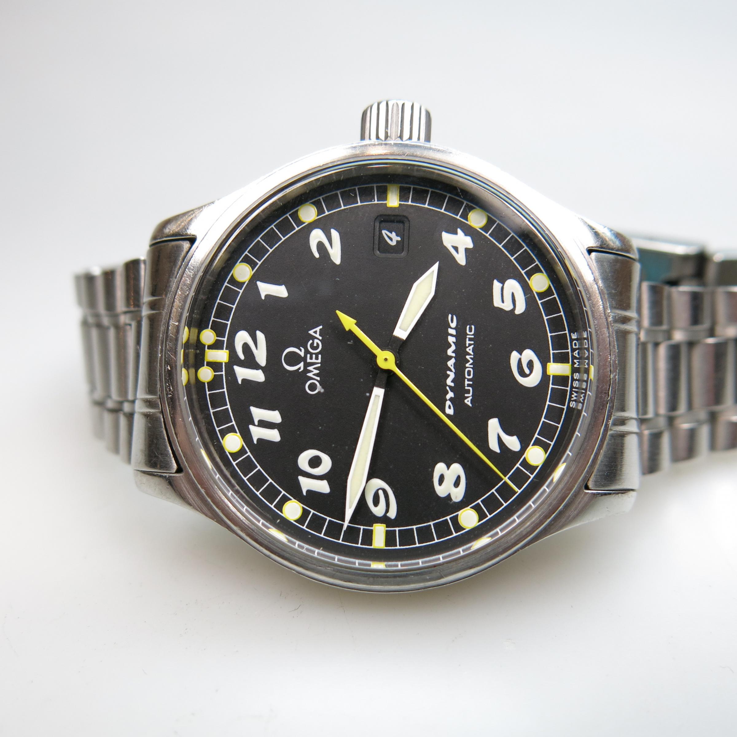 Omega 'Dynamic' Wristwatch With Date