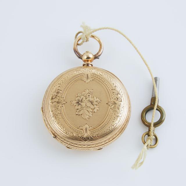 Thomas Russell & Sons Lady's Key Wind Pocket Watch