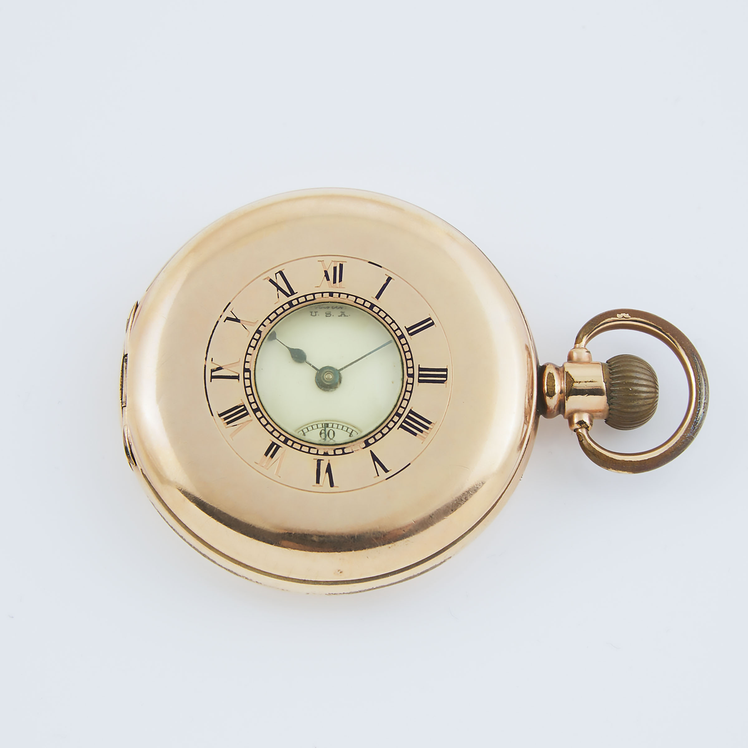 Waltham Stem Wind Pocket Watch