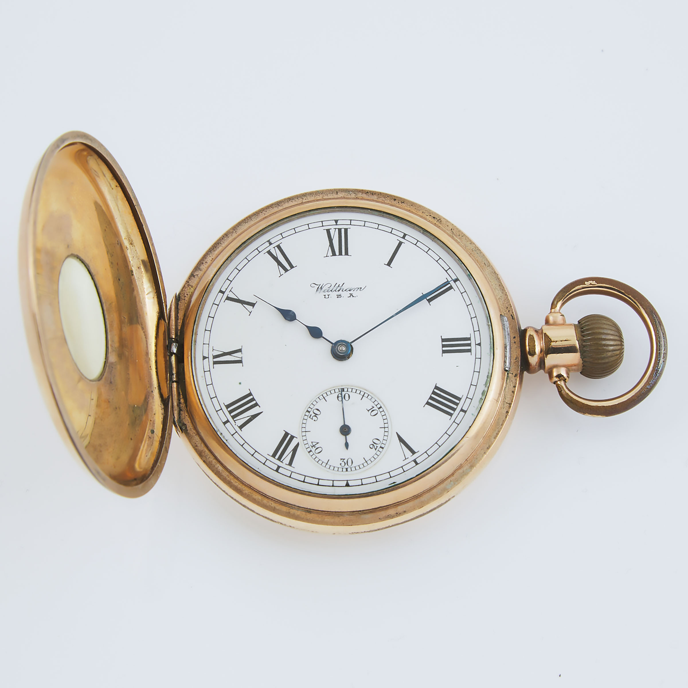 Waltham Stem Wind Pocket Watch