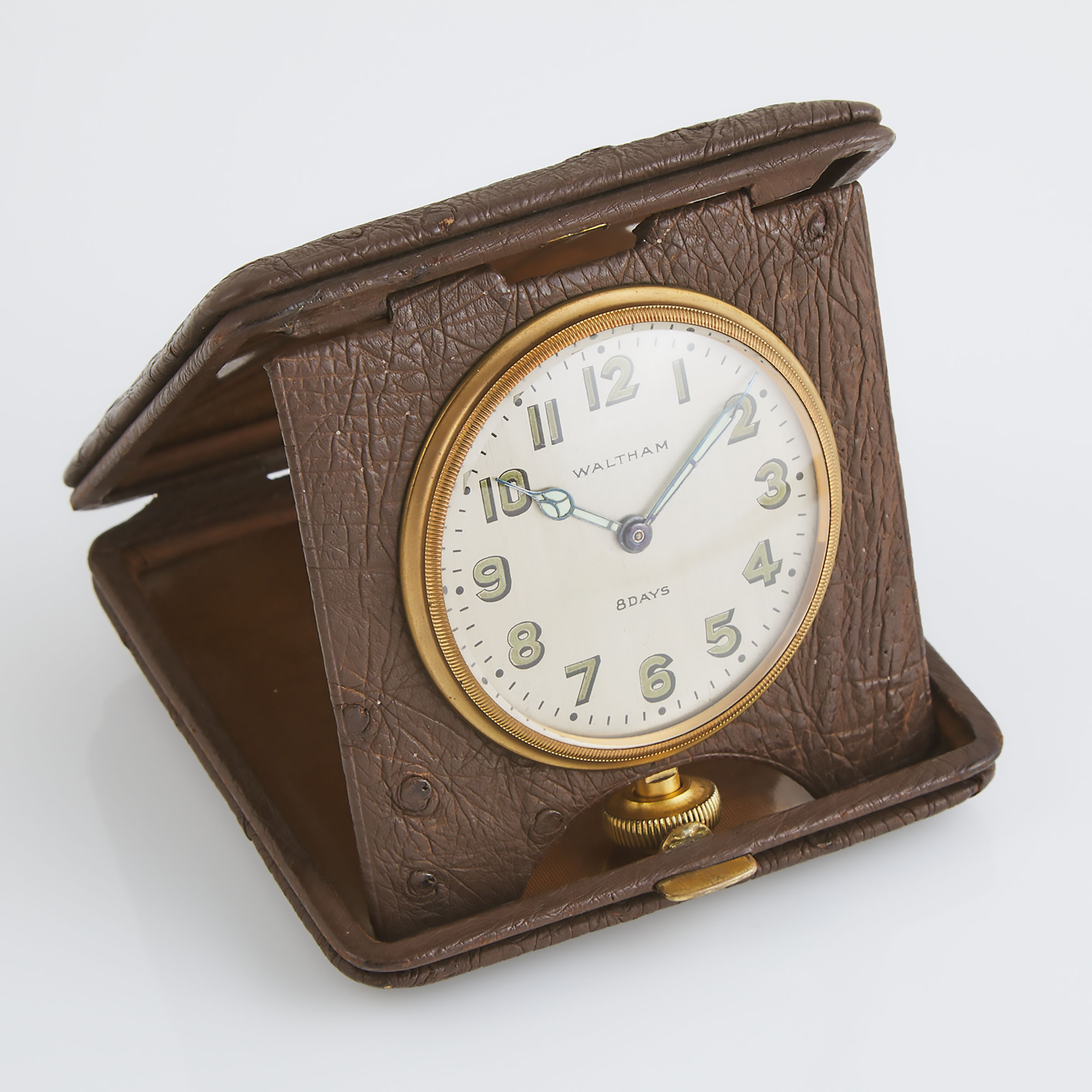 Waltham Folding Travel Clock