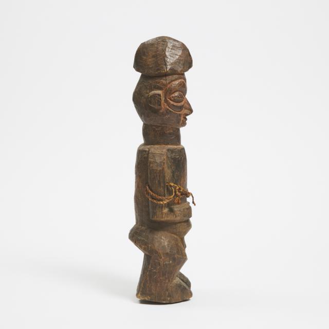 Yaka Power Figure, Democratic Republic of Congo, Central Africa, mid to late 20th century