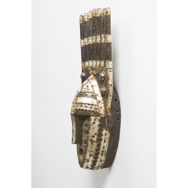 Bamana Ntomo Mask, Mali, West Africa, 20th century