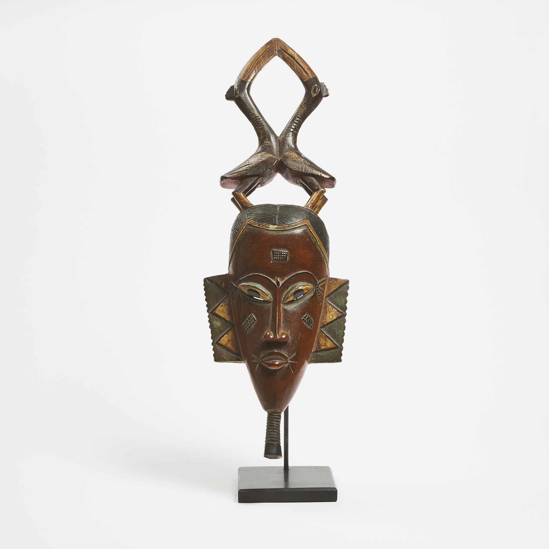 Modern Guro Mask, Ivory Coast, West Africa