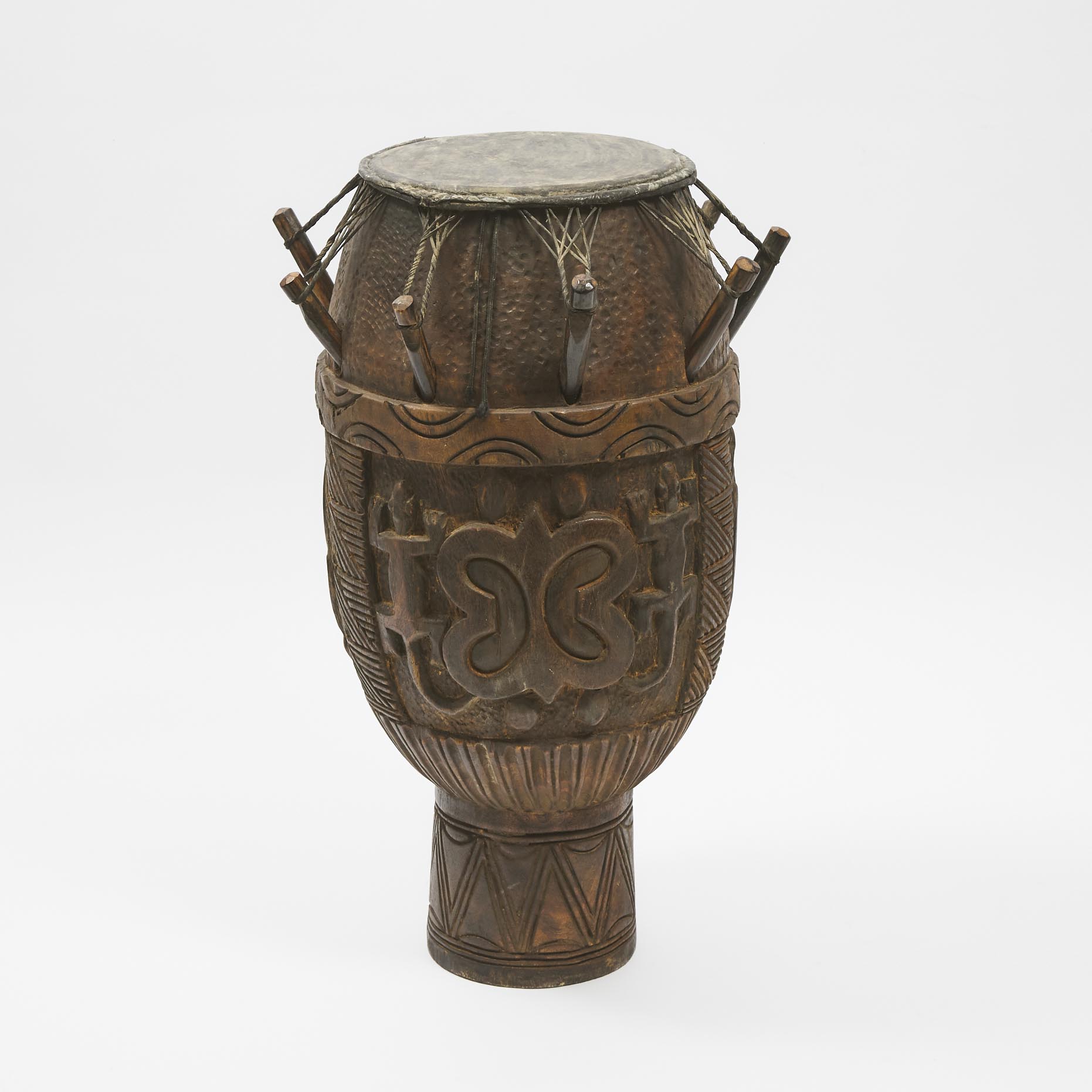 Ashanti Drum, Mali, West Africa, late 20th century