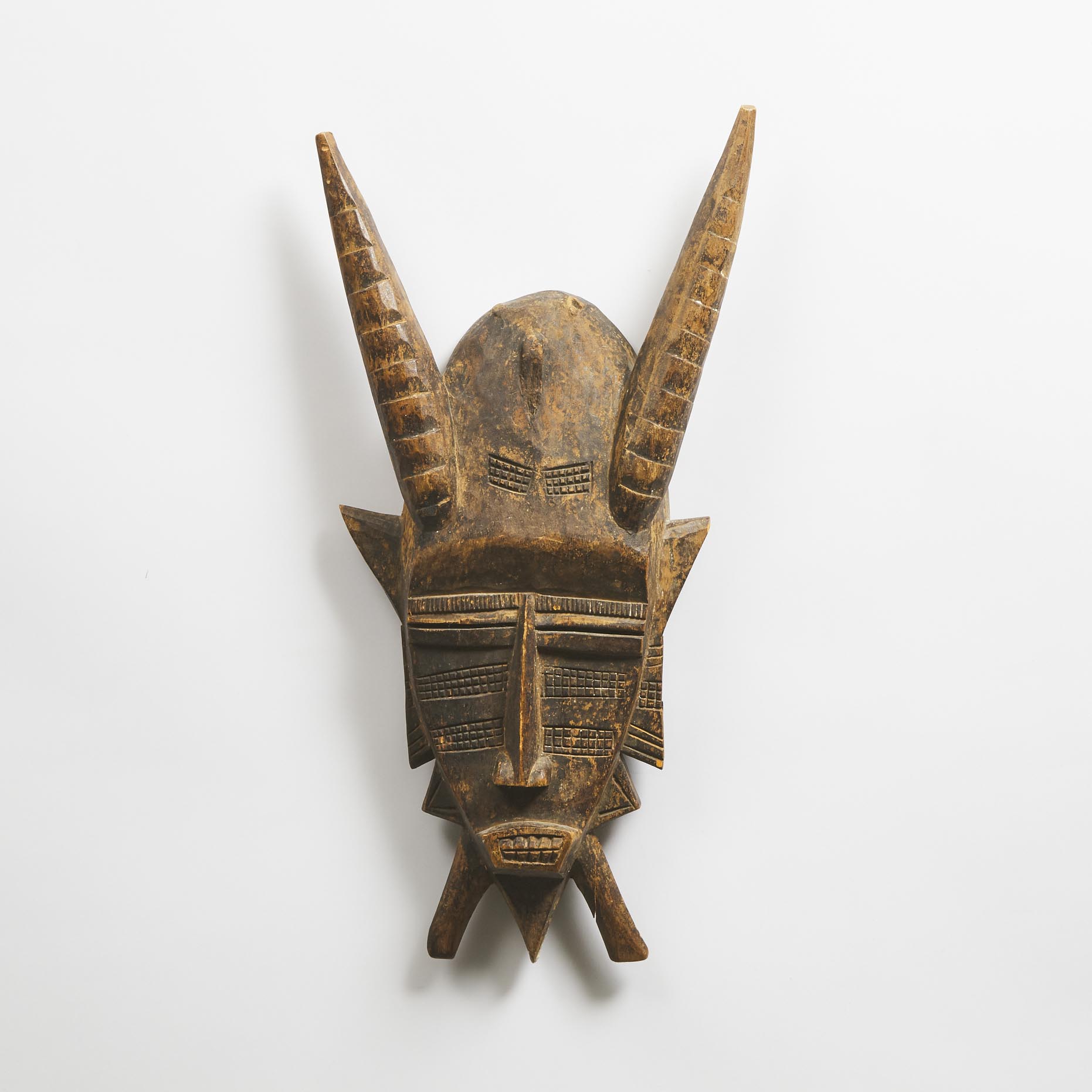 Senufo Kpelie Mask, West Africa, mid to late 20th century