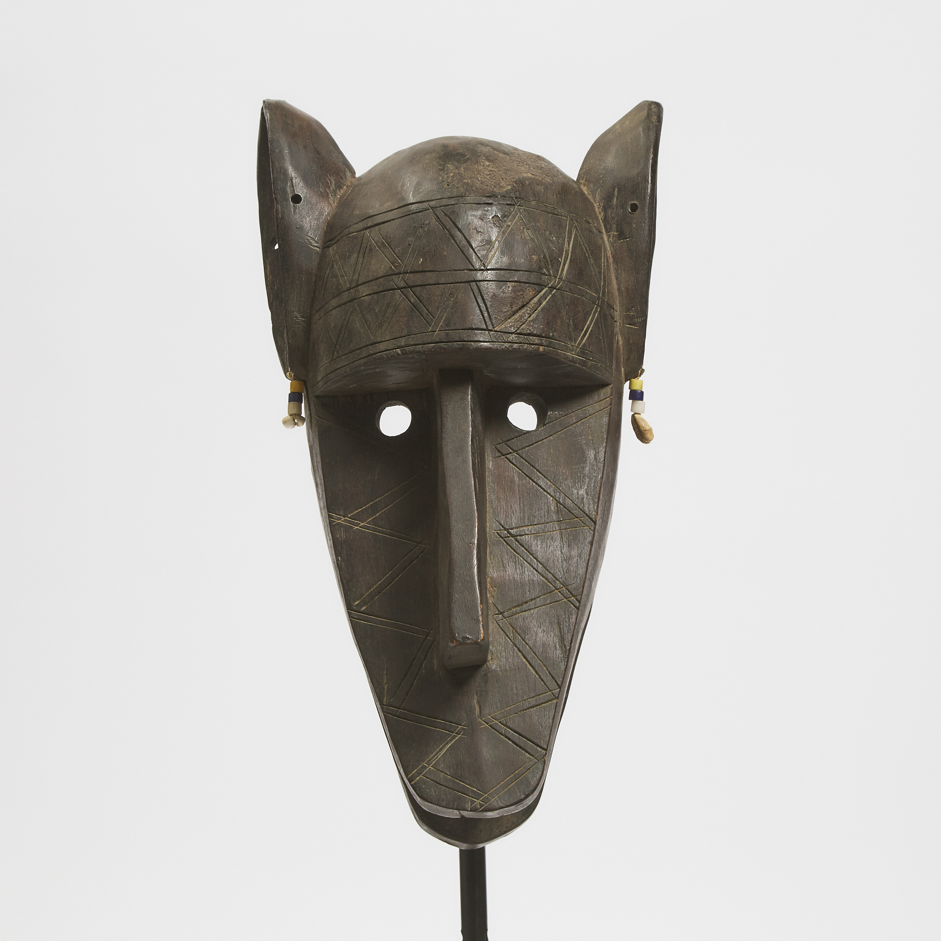 Modern Bamana Zoomorphic Mask, Mali, West Africa