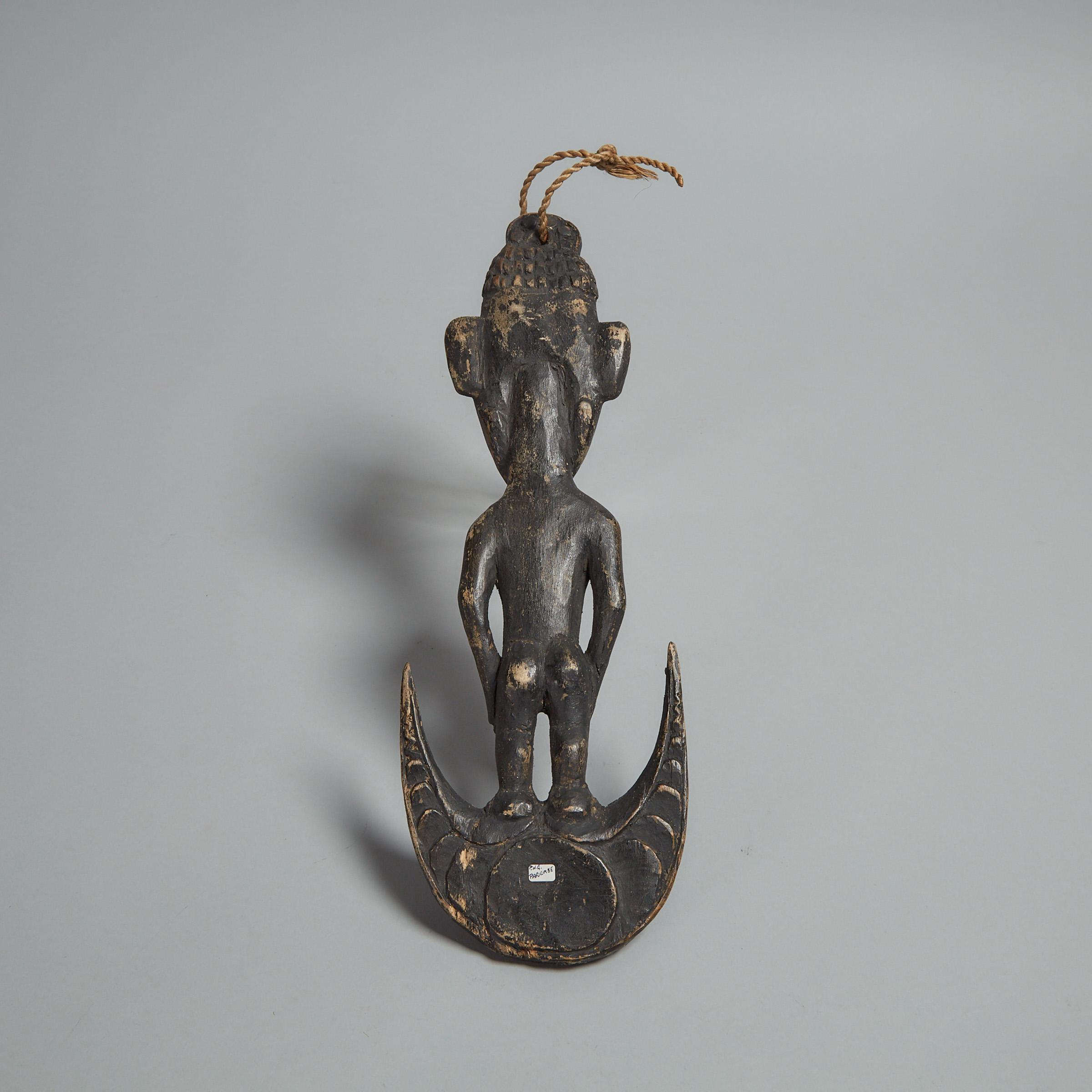Sepik River Figural Suspension/Food Hook, Papua New Guinea, mid to late 20th century