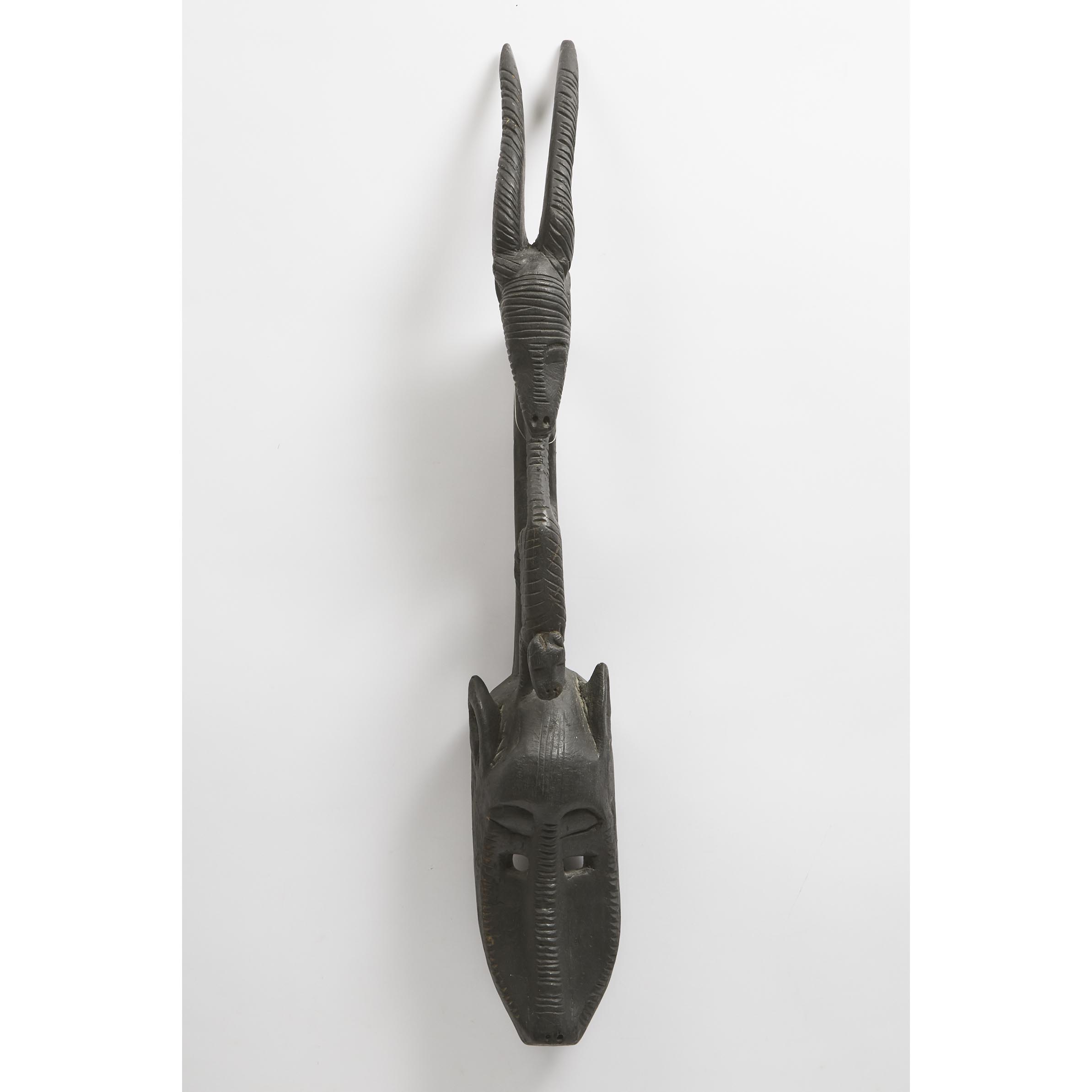 Unidentified Zoomorphic mask, possibly Mossi, West Africa, mid to late 20th century