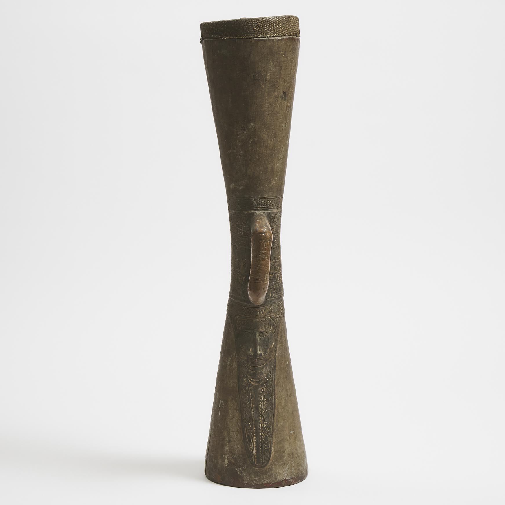 Iatmul Kundu (Drum), Middle Sepik River, Papua New Guinea, early to mid 20th century
