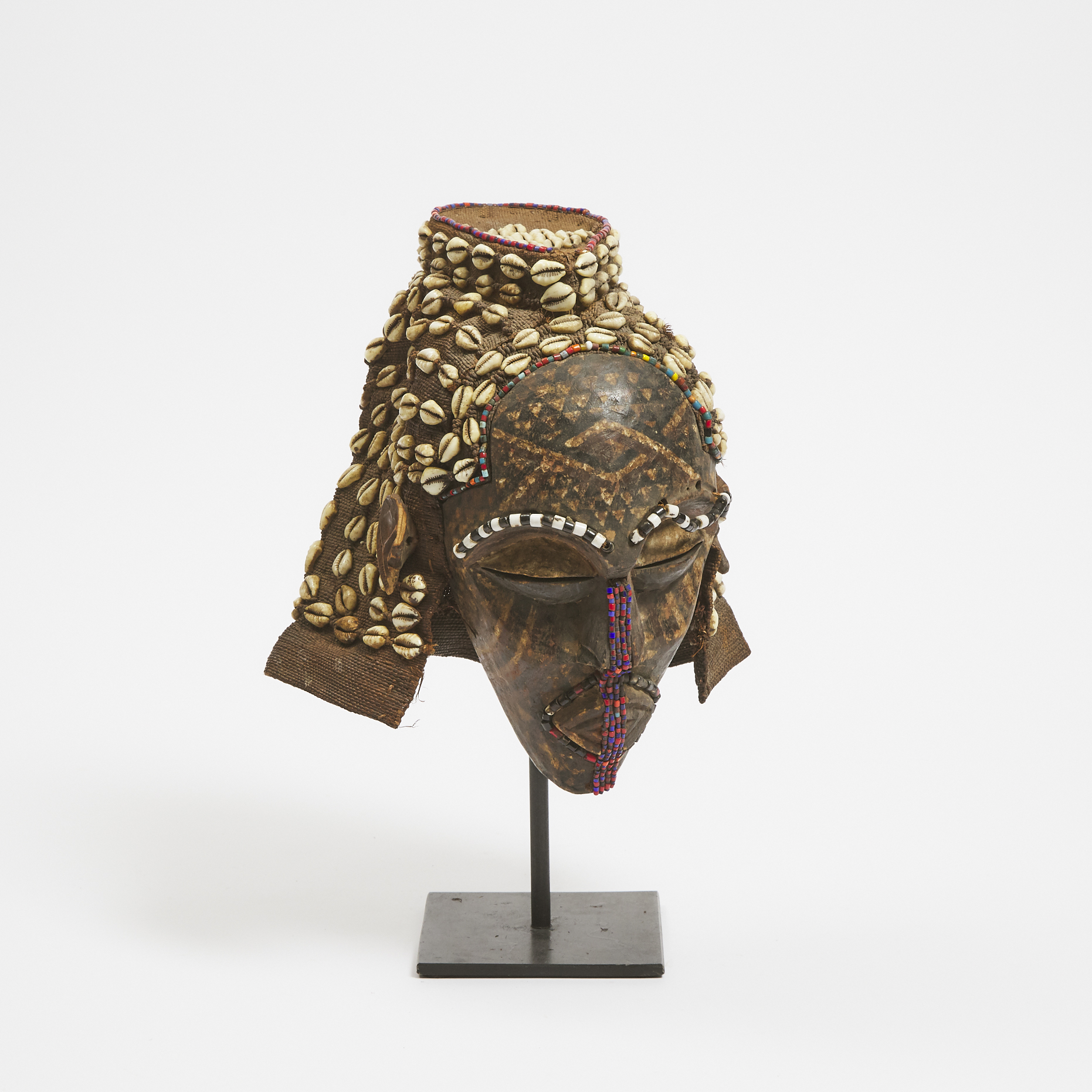 Kuba Ngady Amwaash Mask, Democratic Republic of Congo, Central Africa, mid 20th century