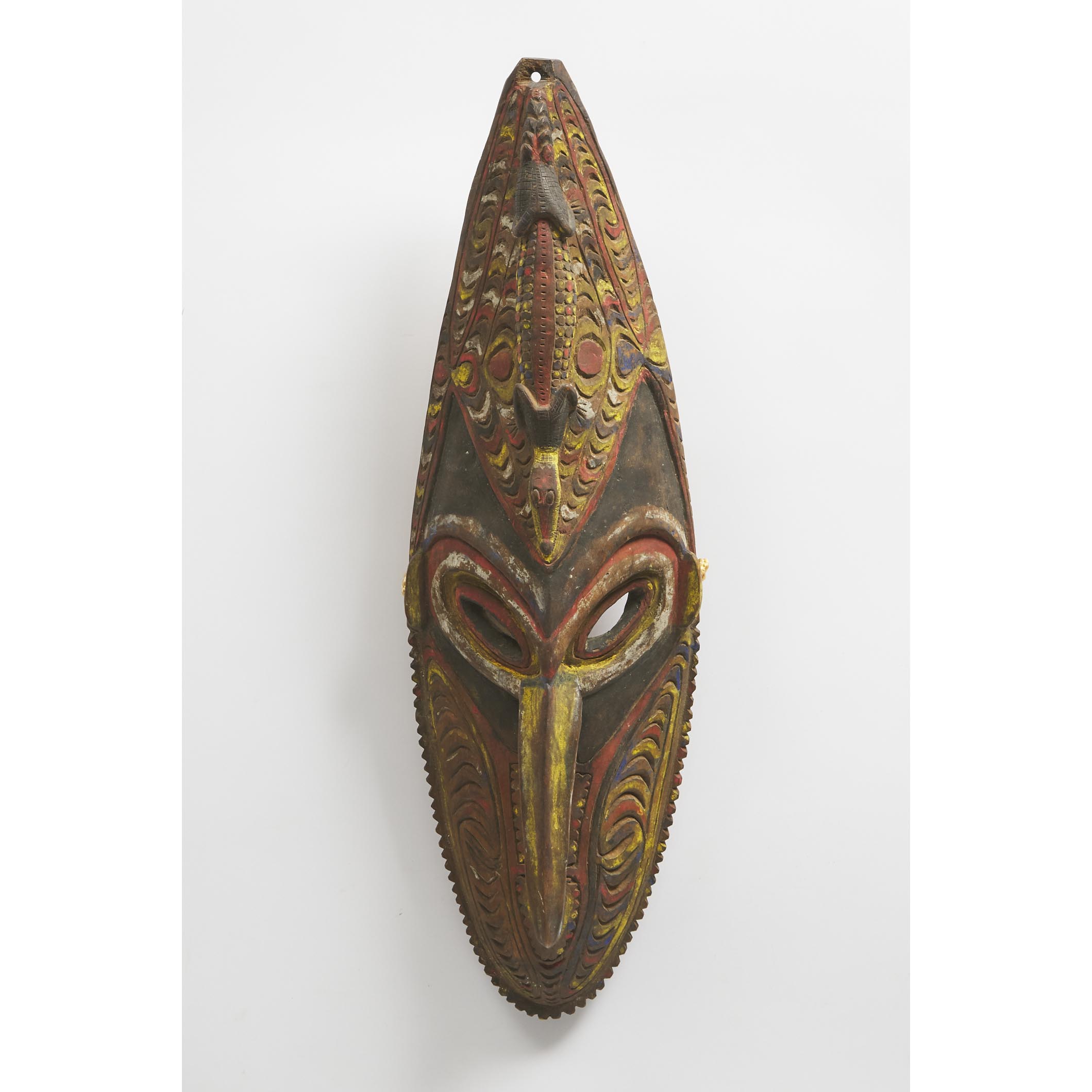 Mei Mask, Sepik River, Papua New Guinea, mid to late 20th century