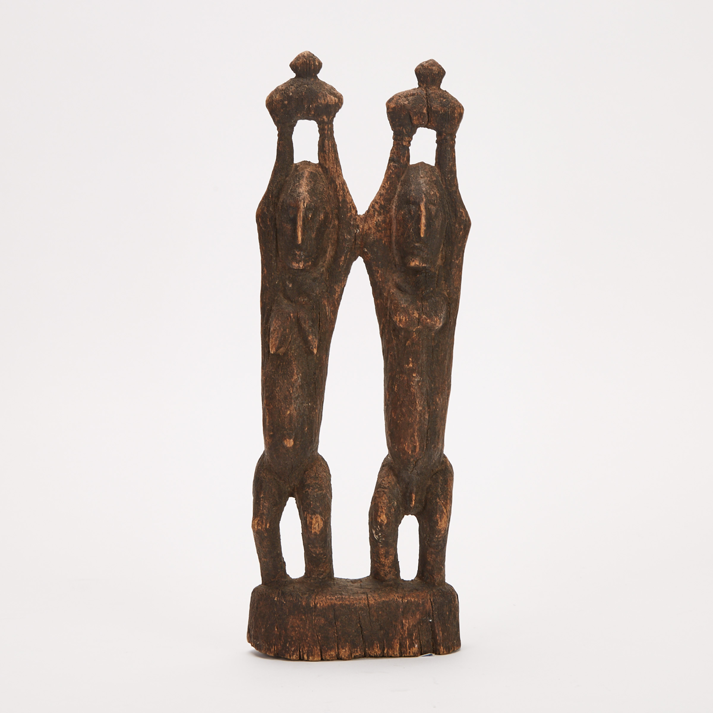 Dogon Male and Female Ancestral Group, Mali, West Africa, early to mid 20th century
