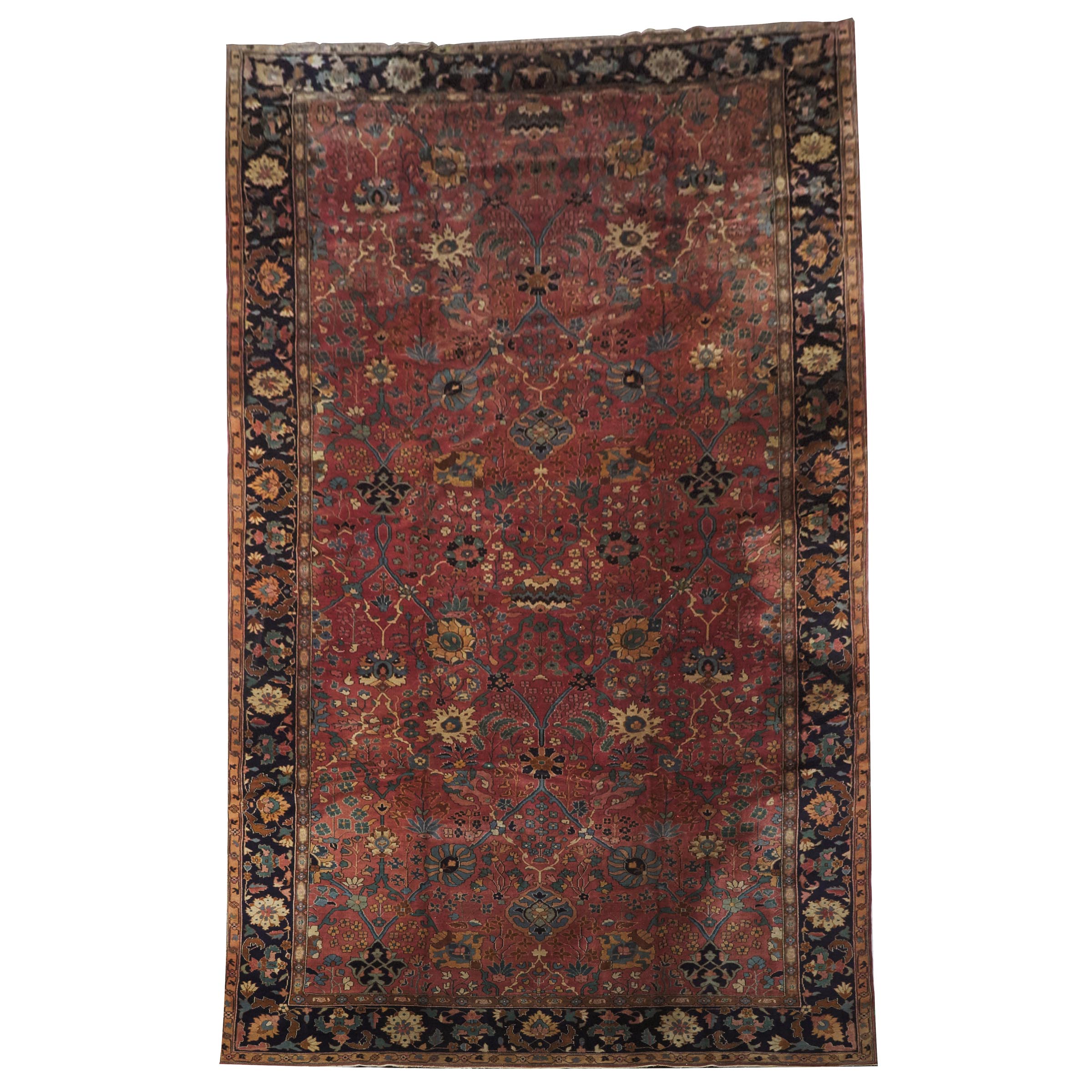 Indian Sarouk Carpet, c.1910/20