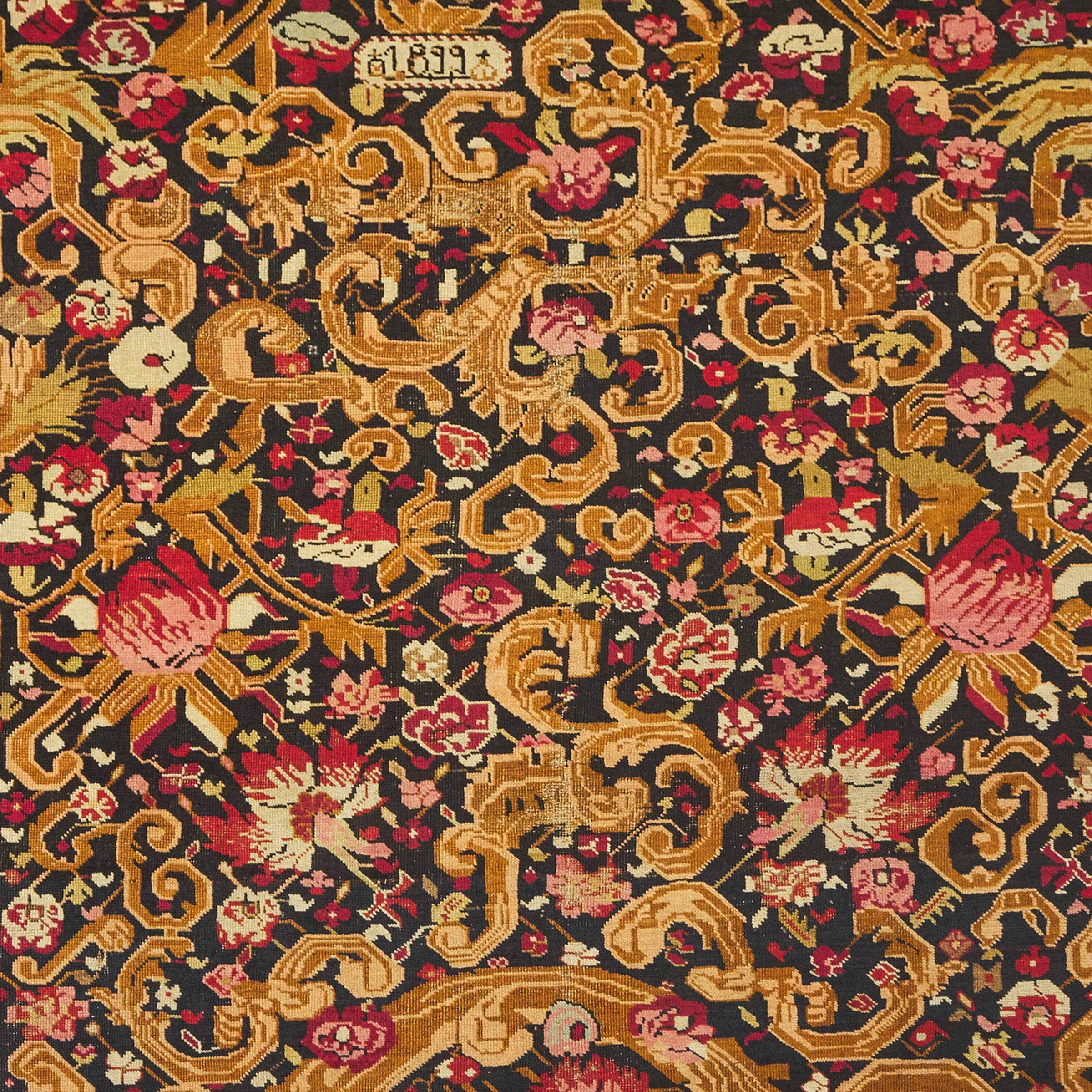 Caucasian Carpet, Armenian, dated 1899