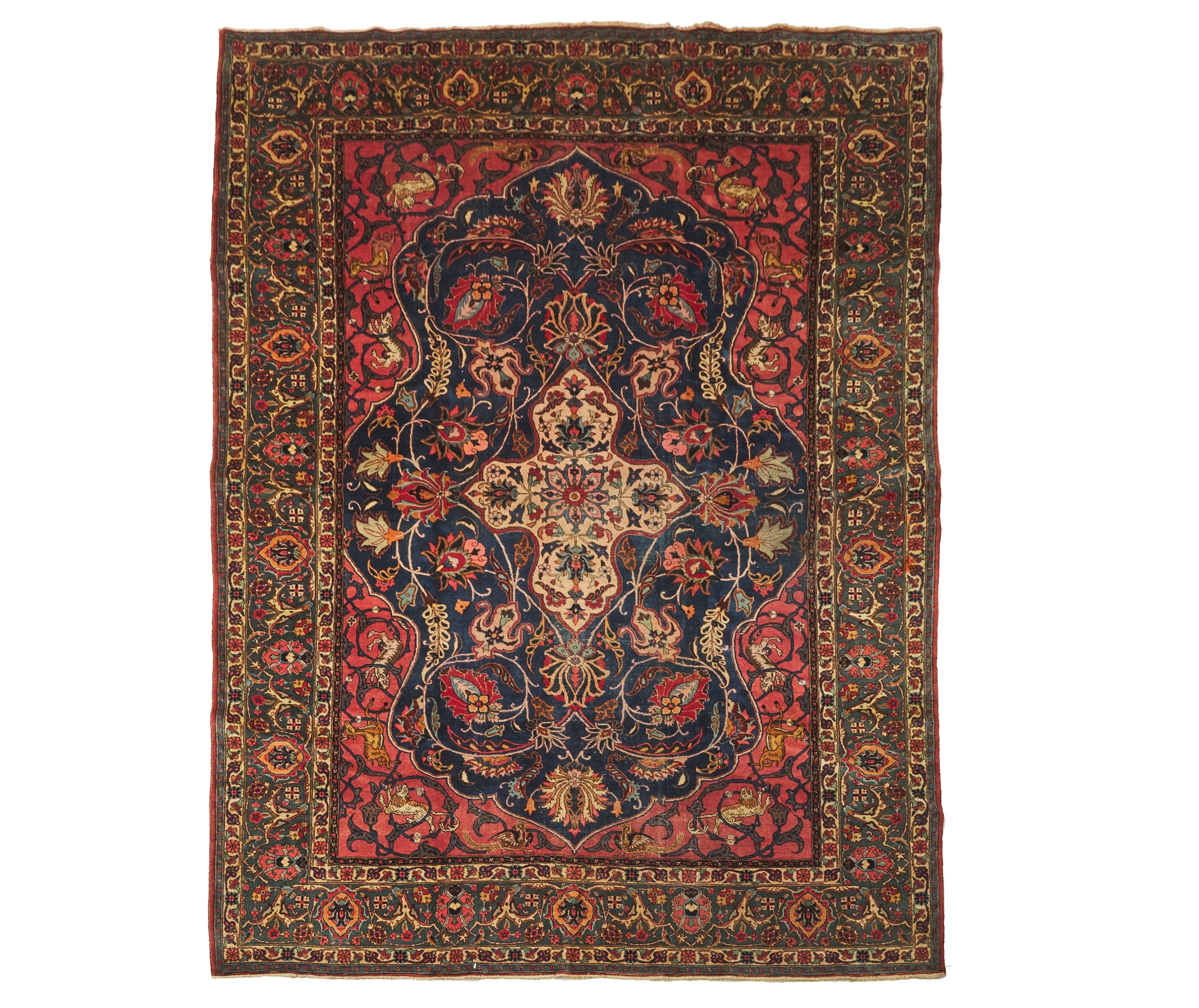Tabriz Carpet, Persian, c.1900