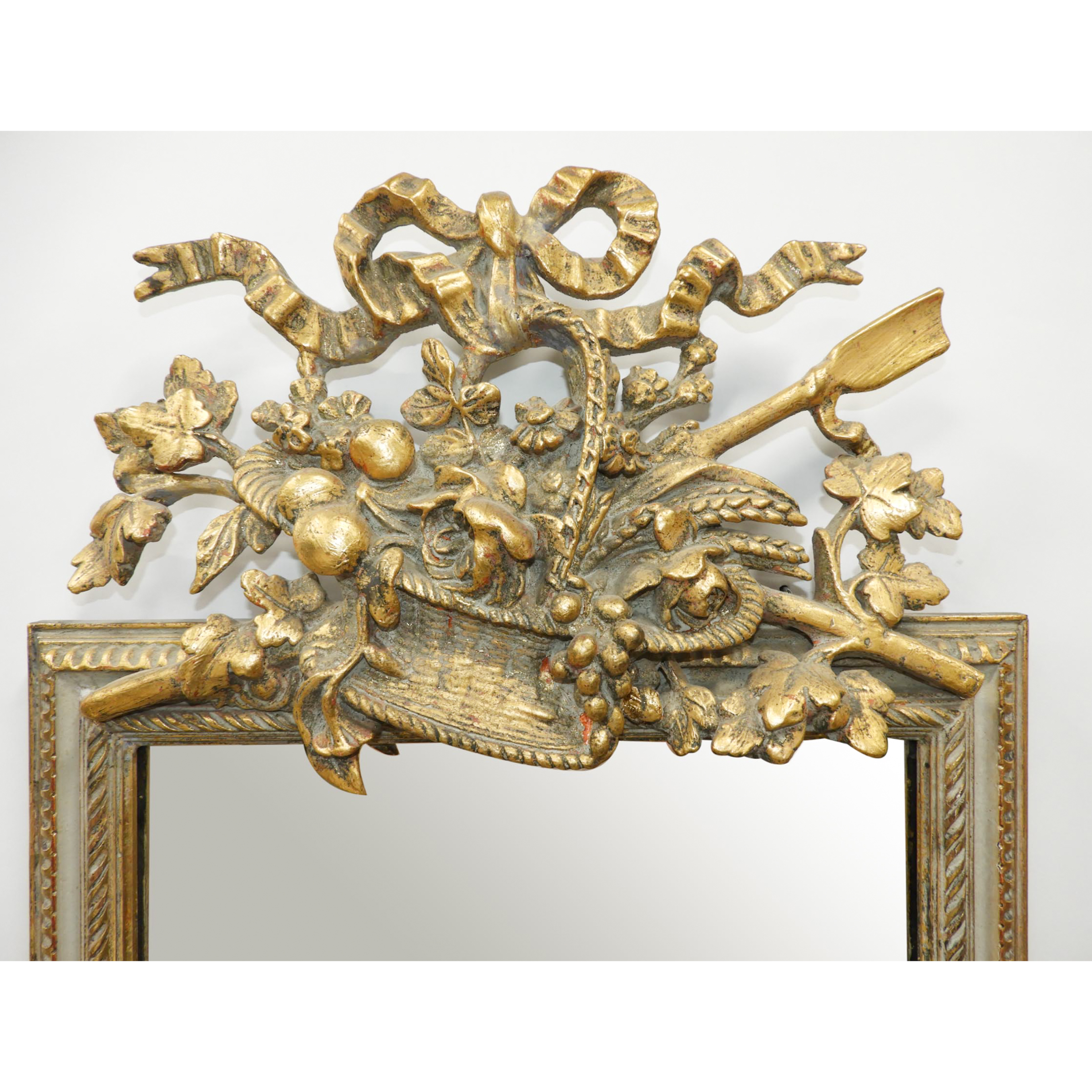 Louis XVI Style Giltwood Mirror, 19th century and later