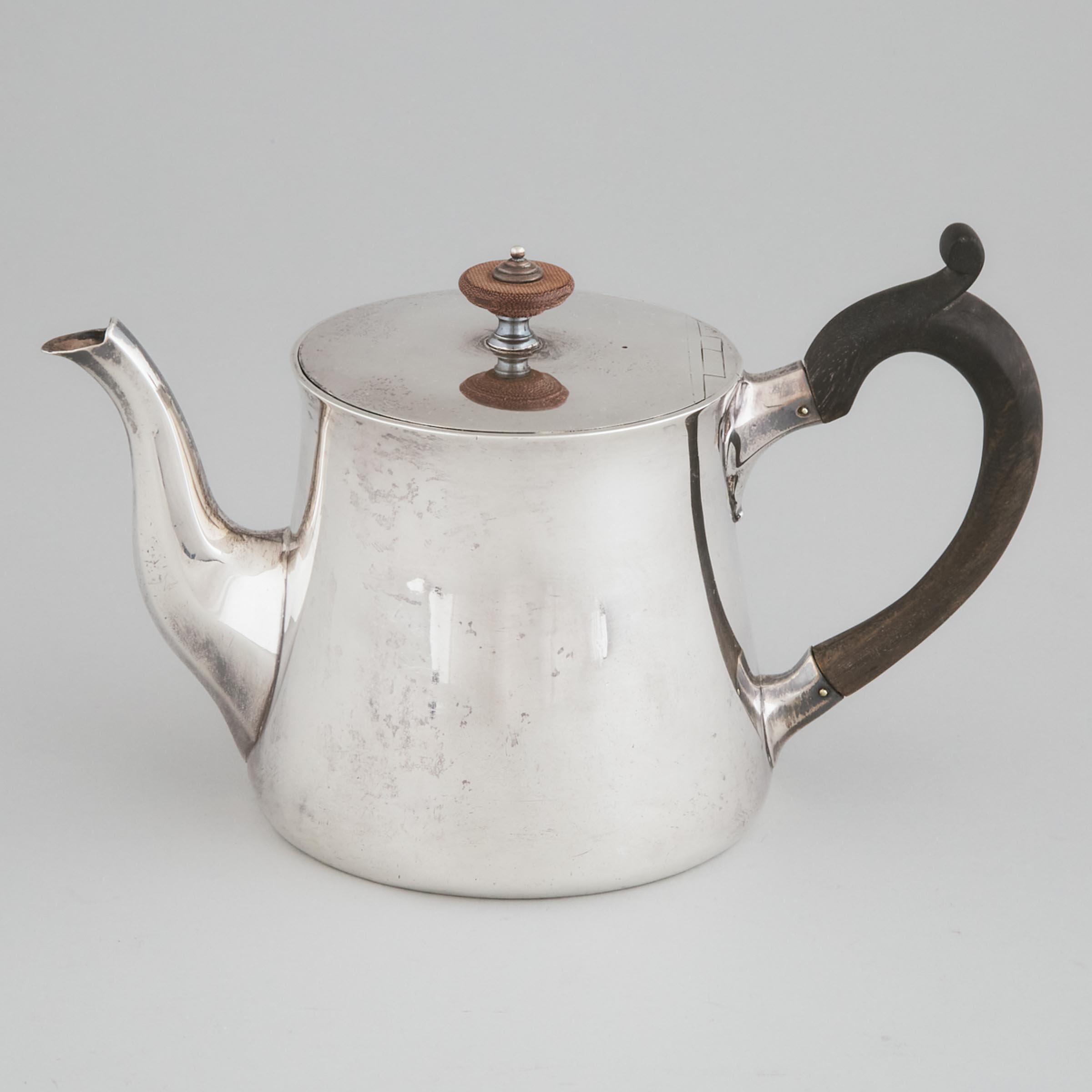 George IV Silver Teapot, Robert Garrard, London, 1827