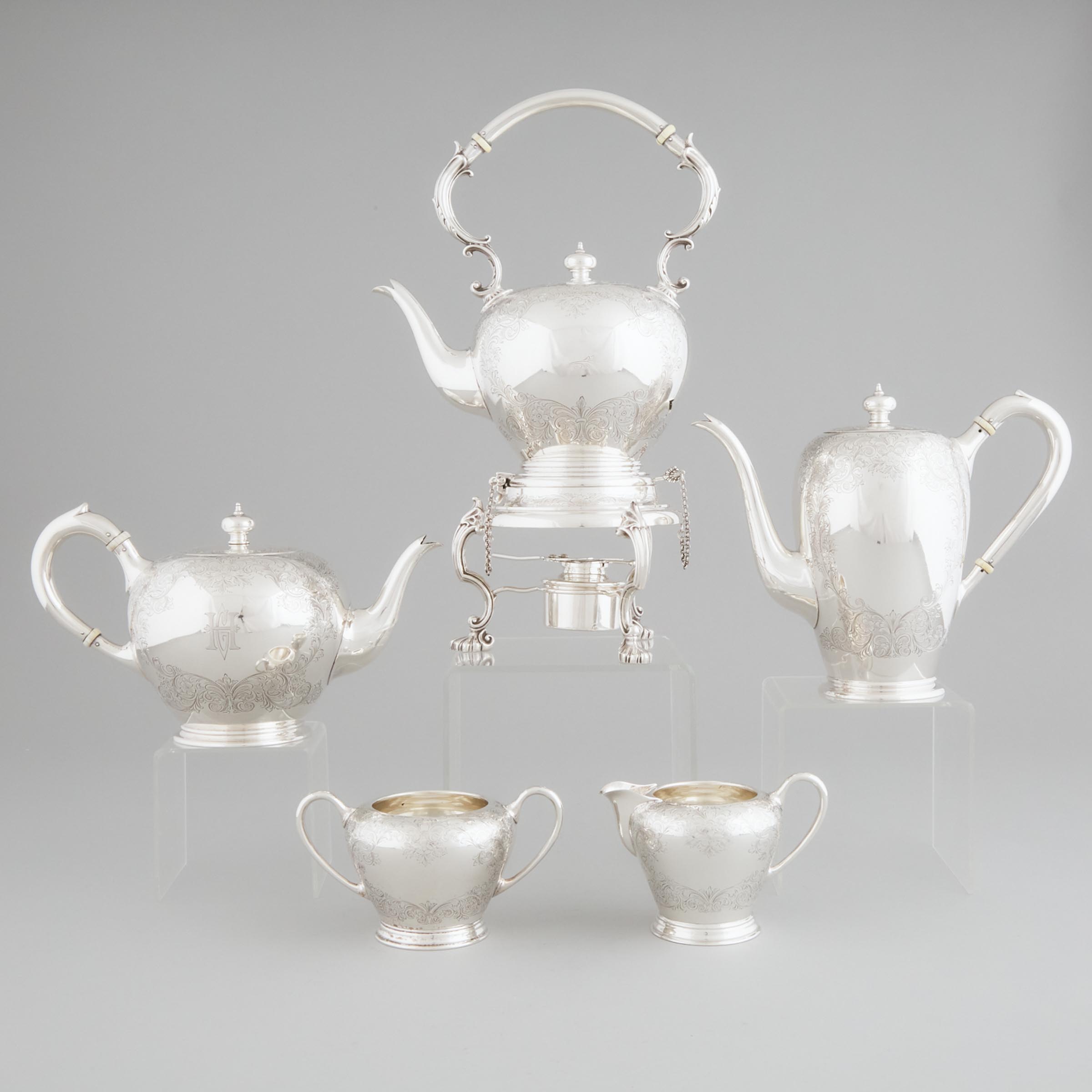 Canadian Silver Tea and Coffee Service, Henry Birks & Sons, Montreal, Que. 1929-34