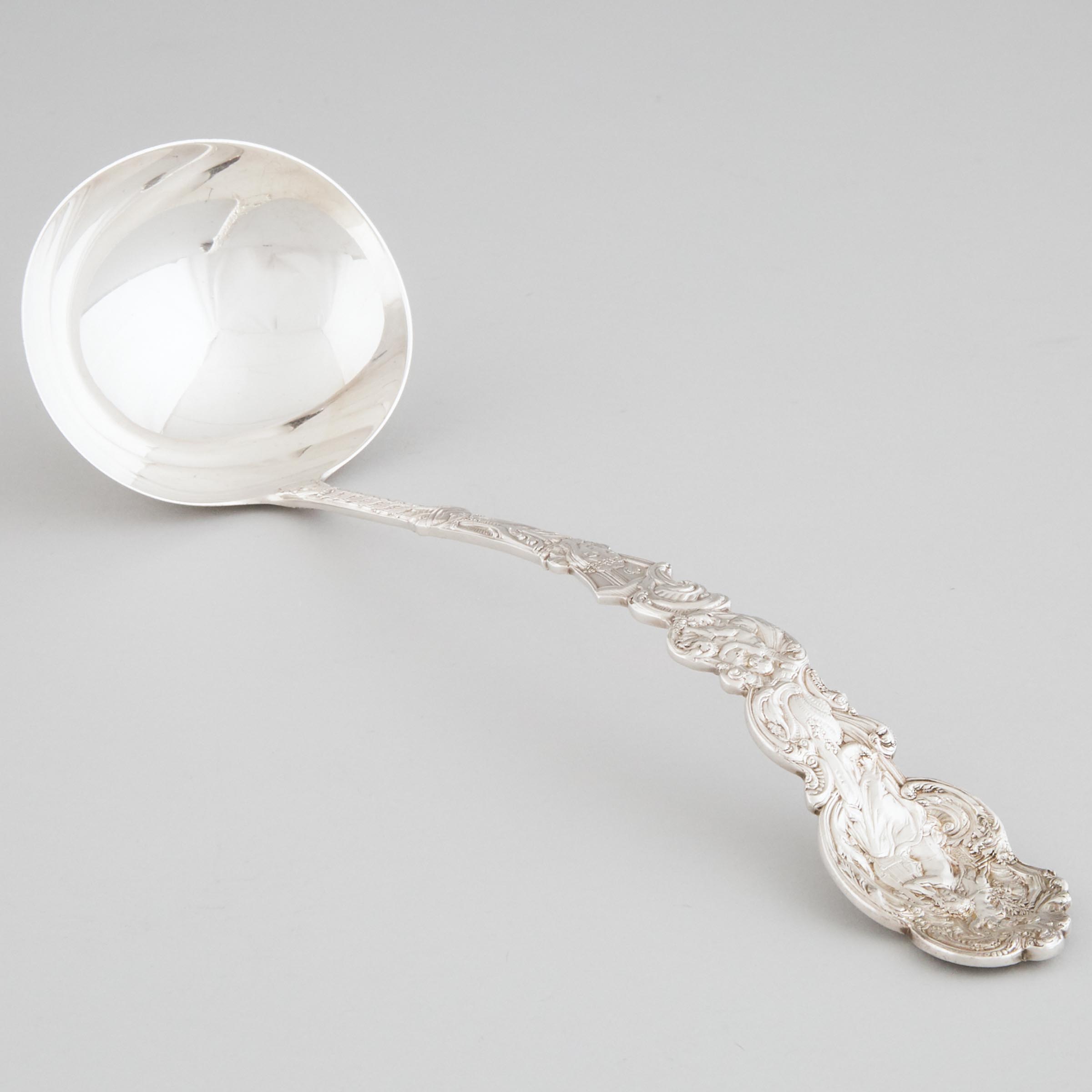 American Silver ‘Versailles’ Pattern Soup Ladle, Gorham Mfg. Co., Providence, R.I., c.1900