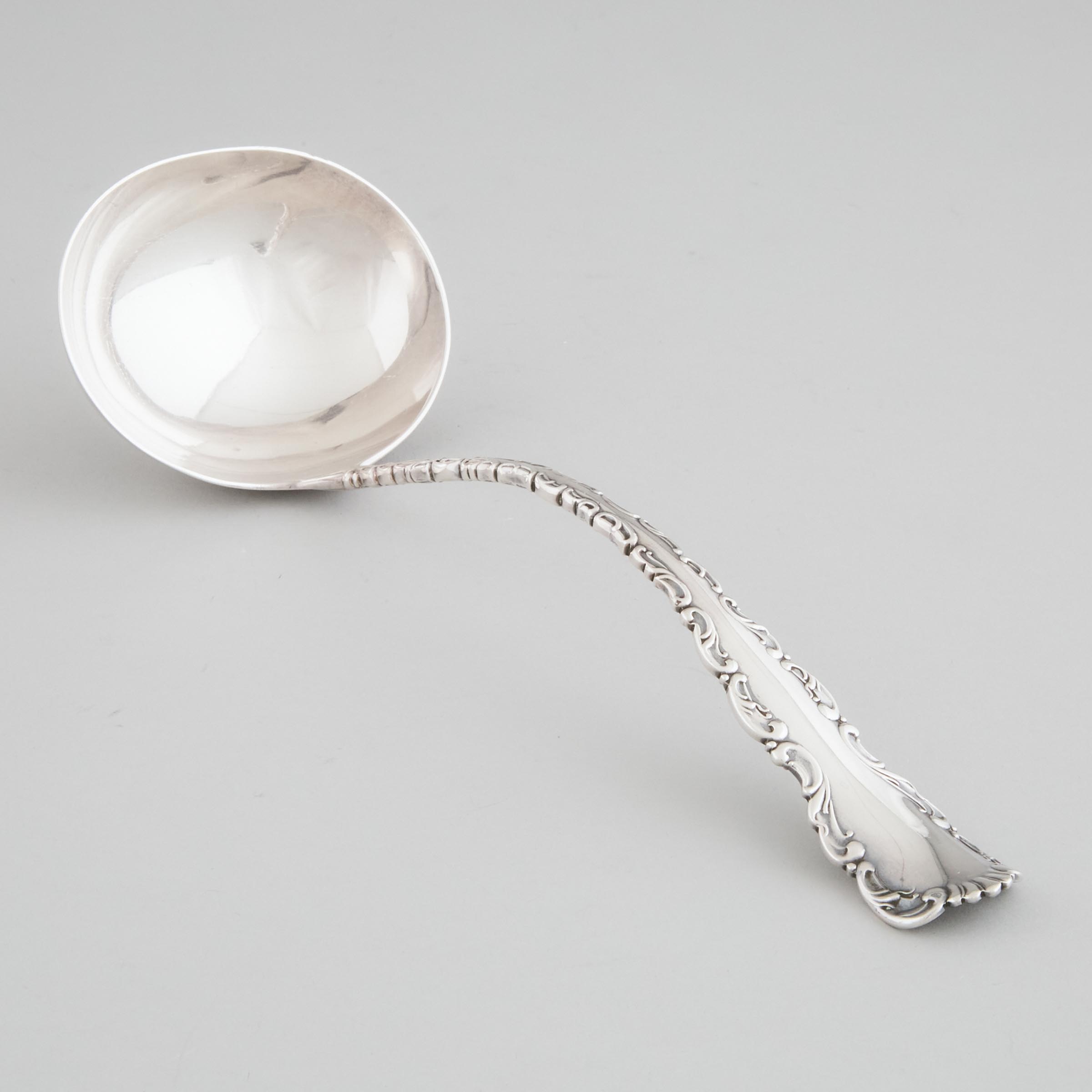 Canadian Silver 'Louis XV' Pattern Soup Ladle, Henry Birks & Sons, Montreal, Que., 20th century