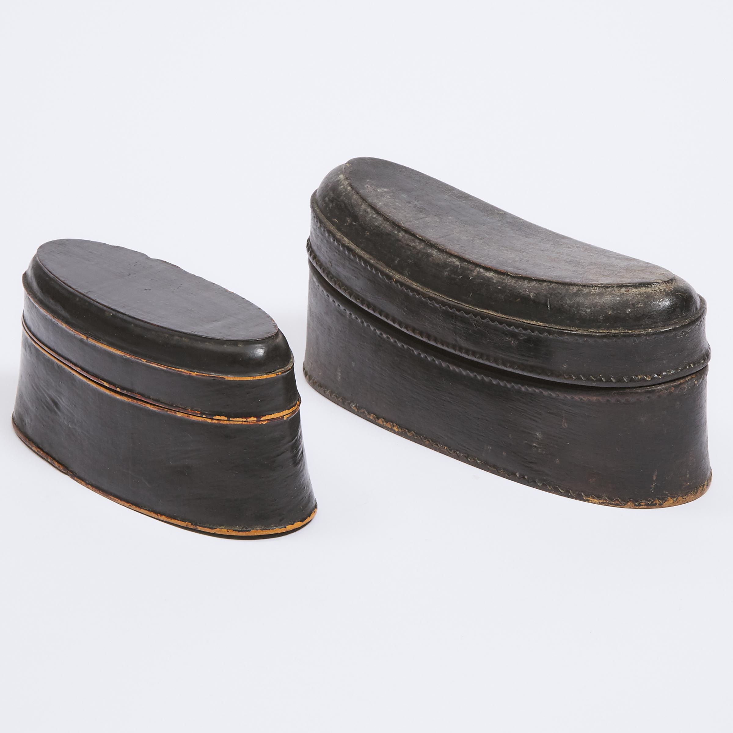 Two Gentleman's Accessory Boxes, 18th/early 19th century