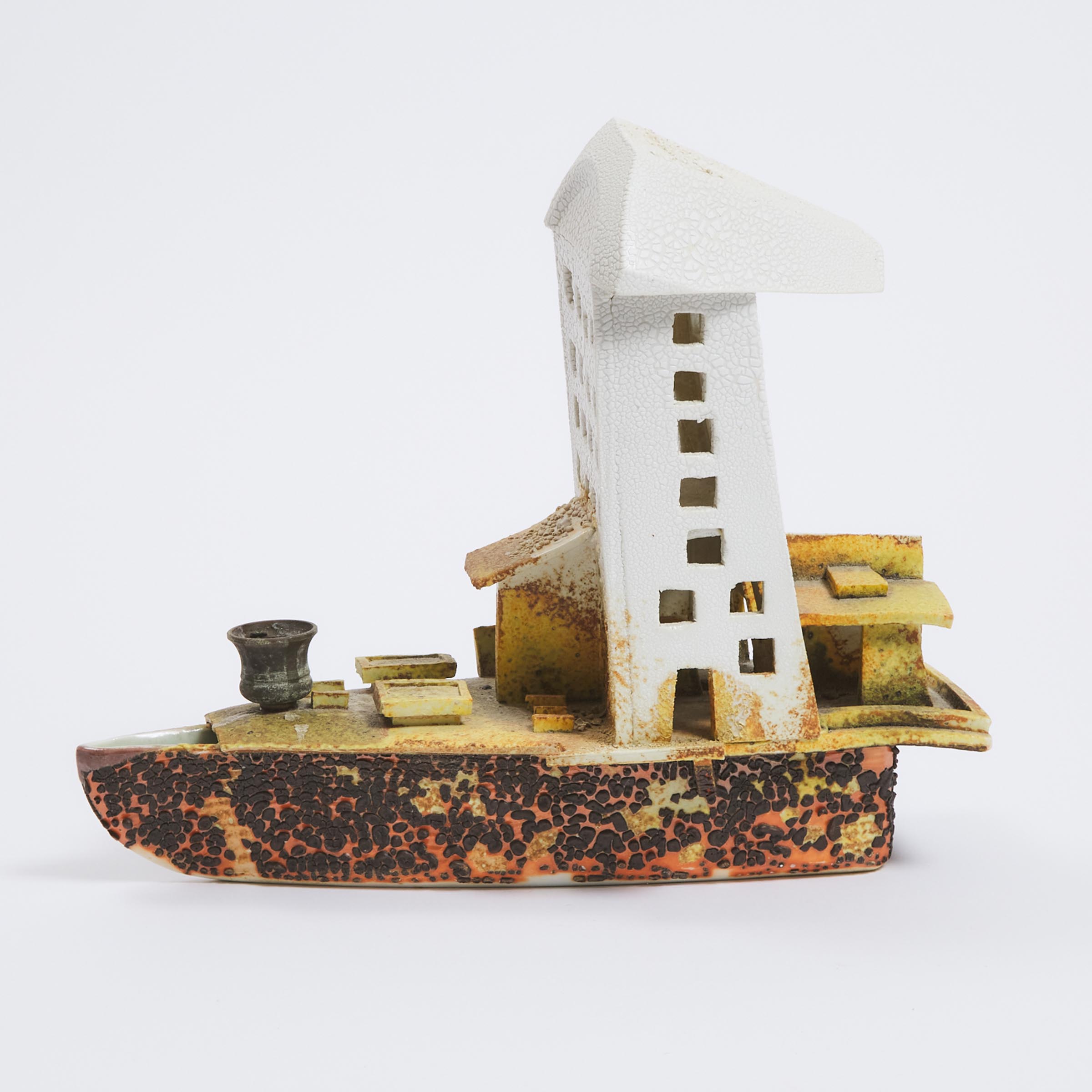 Harlan House (Canadian, b.1943), 'Room – You Bet' Boat Sculpture, 2006