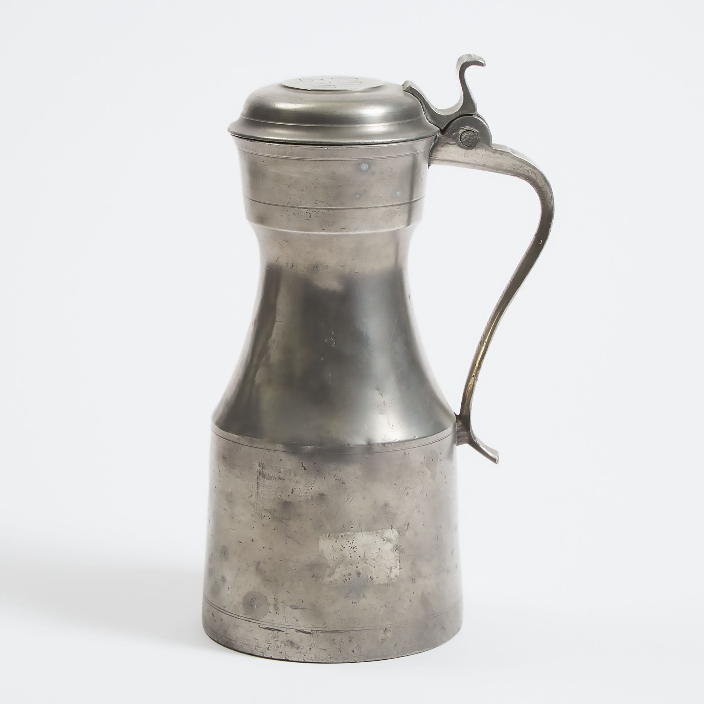Scottish Pewter Uncrested Tappit Hen, 19th century