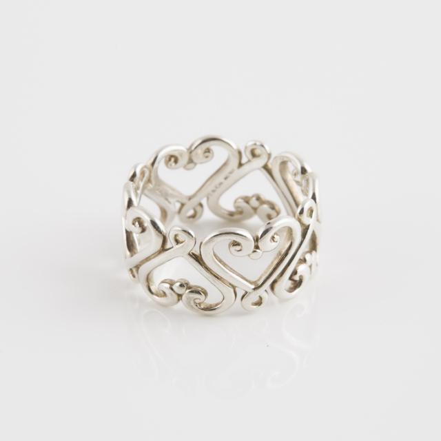 Tiffany & Co. Paloma Picasso Sterling Silver 'Venezia' Ring