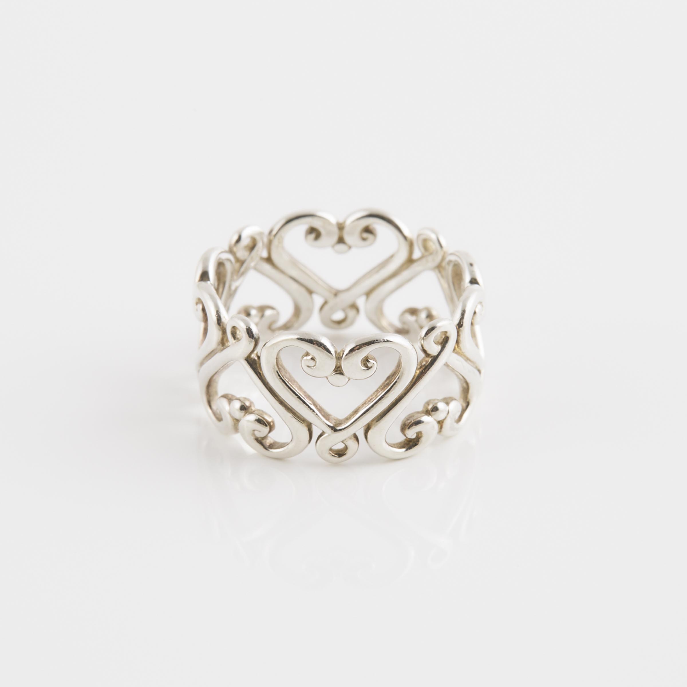 Tiffany & Co. Paloma Picasso Sterling Silver 'Venezia' Ring