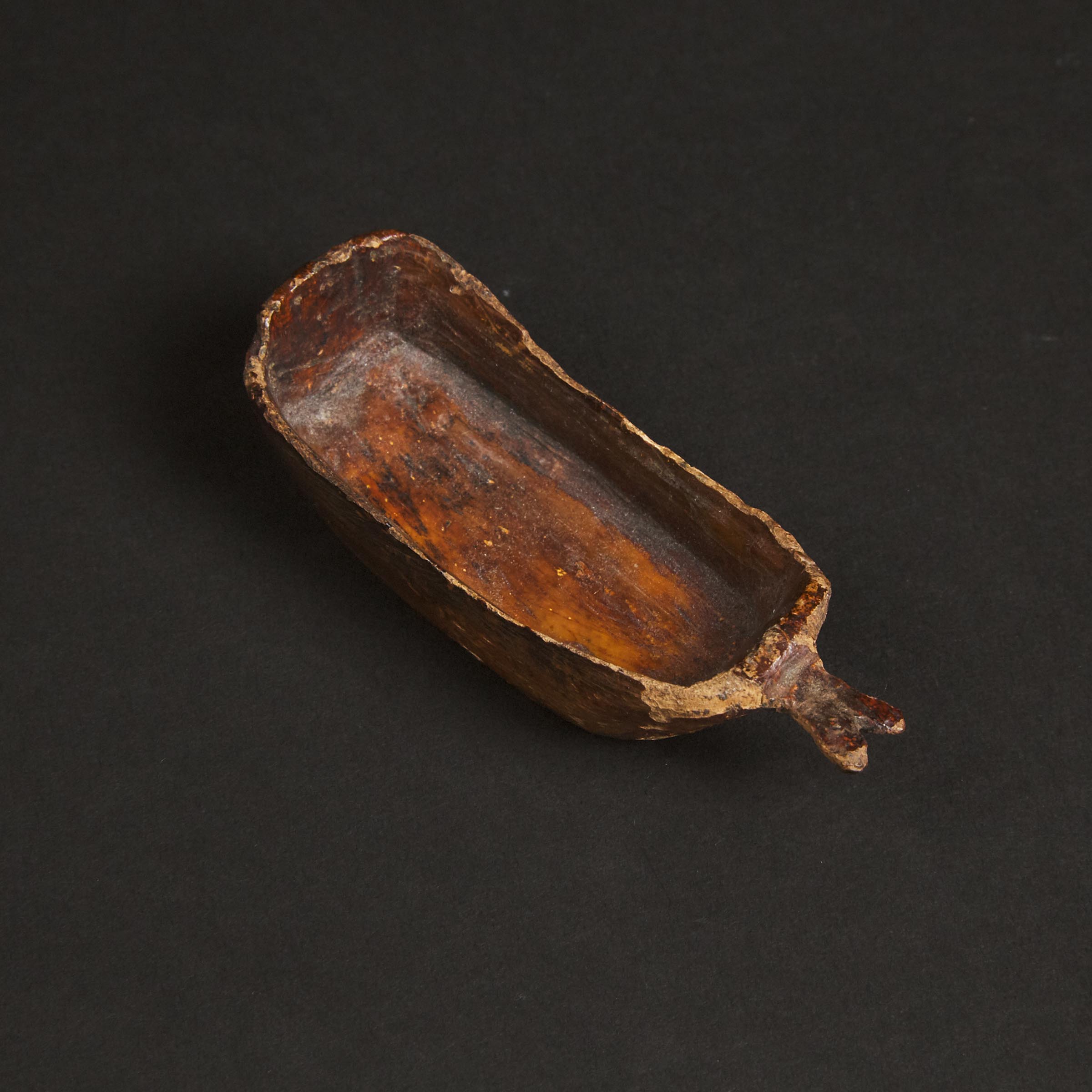 Oil Dish, Punuk, Sivuqaq (St. Lawrence Island), ca. 500-1000 CE