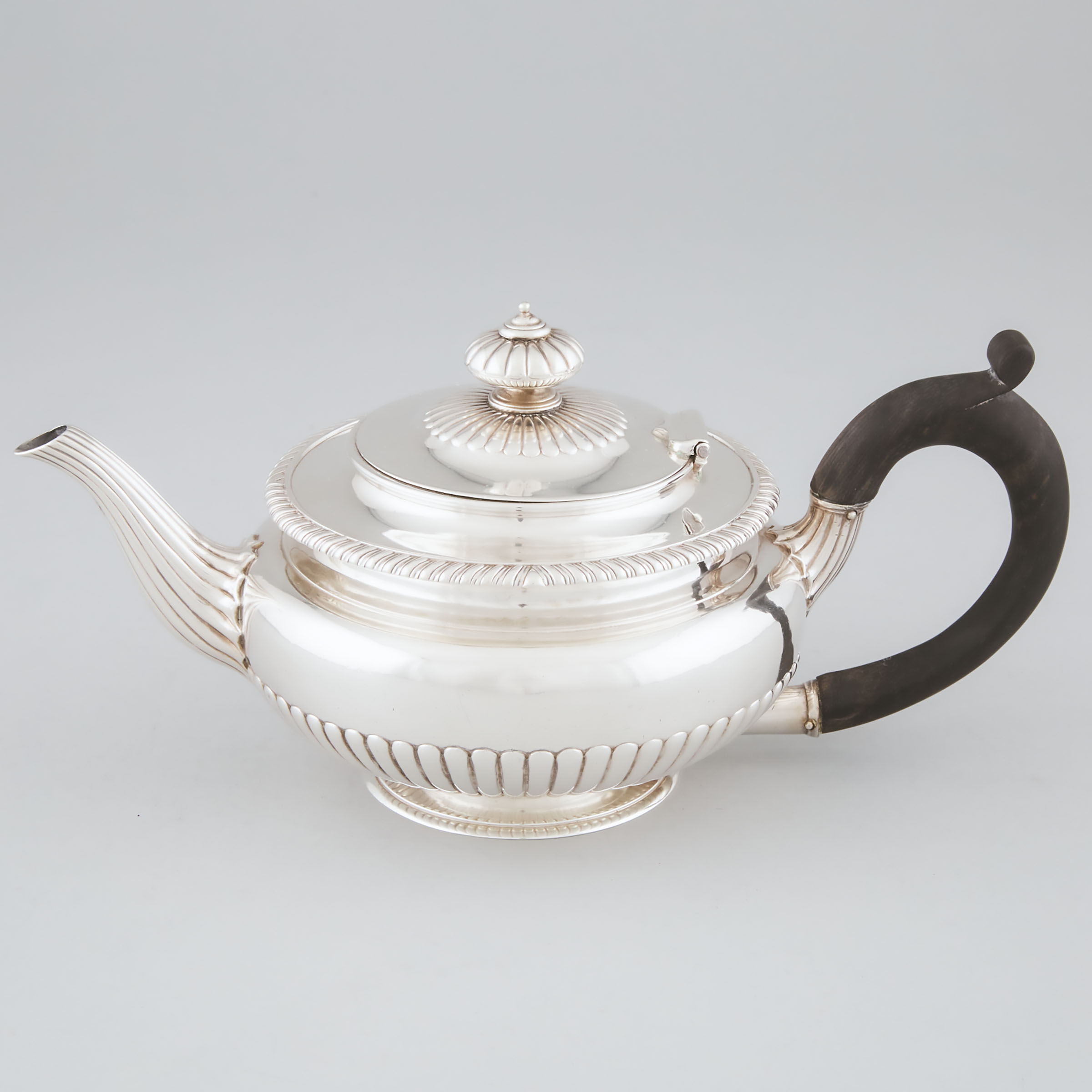 George IV Silver Teapot, Paul Storr, London, 1821