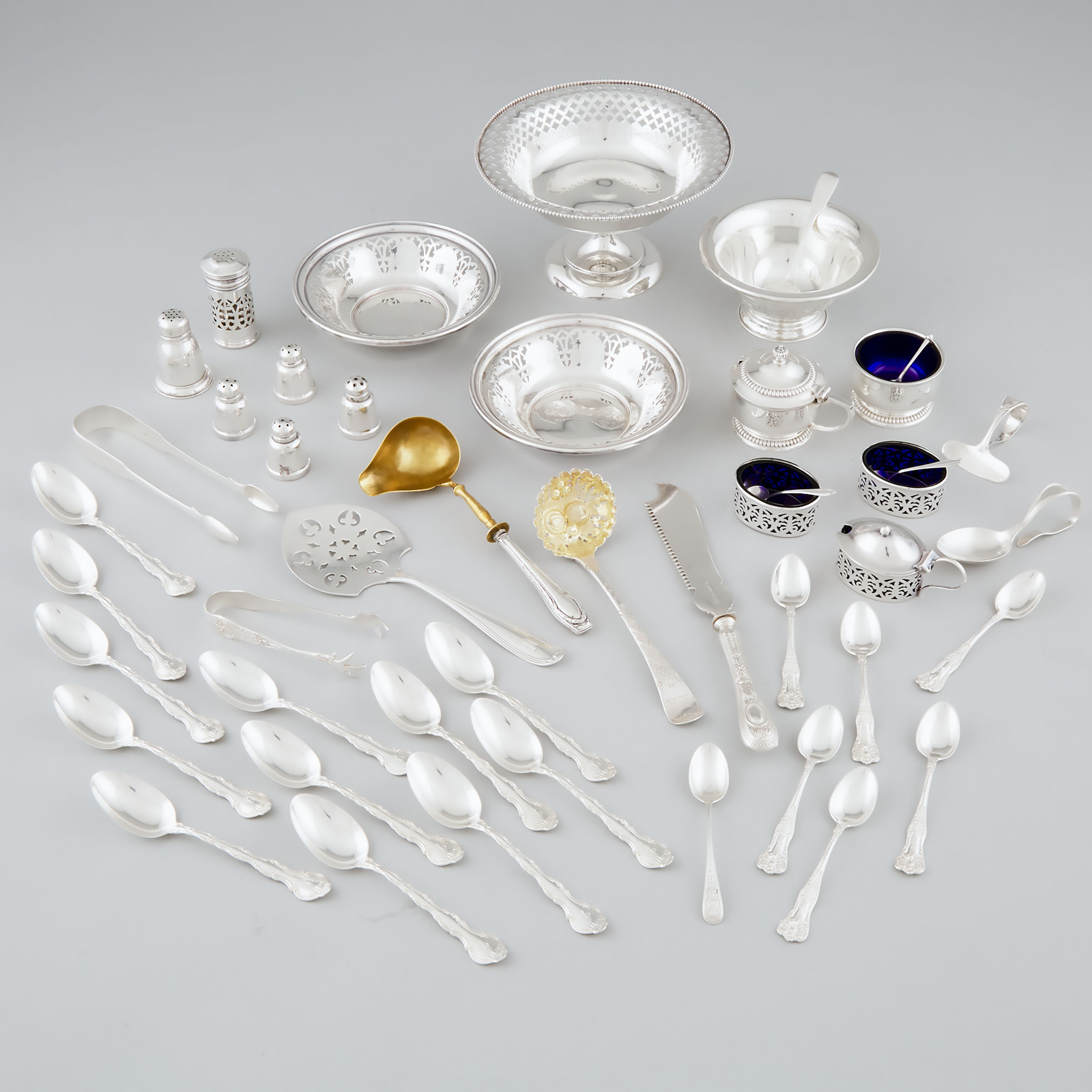 Group of Canadian, American, English and German Silver, 19th/20th century