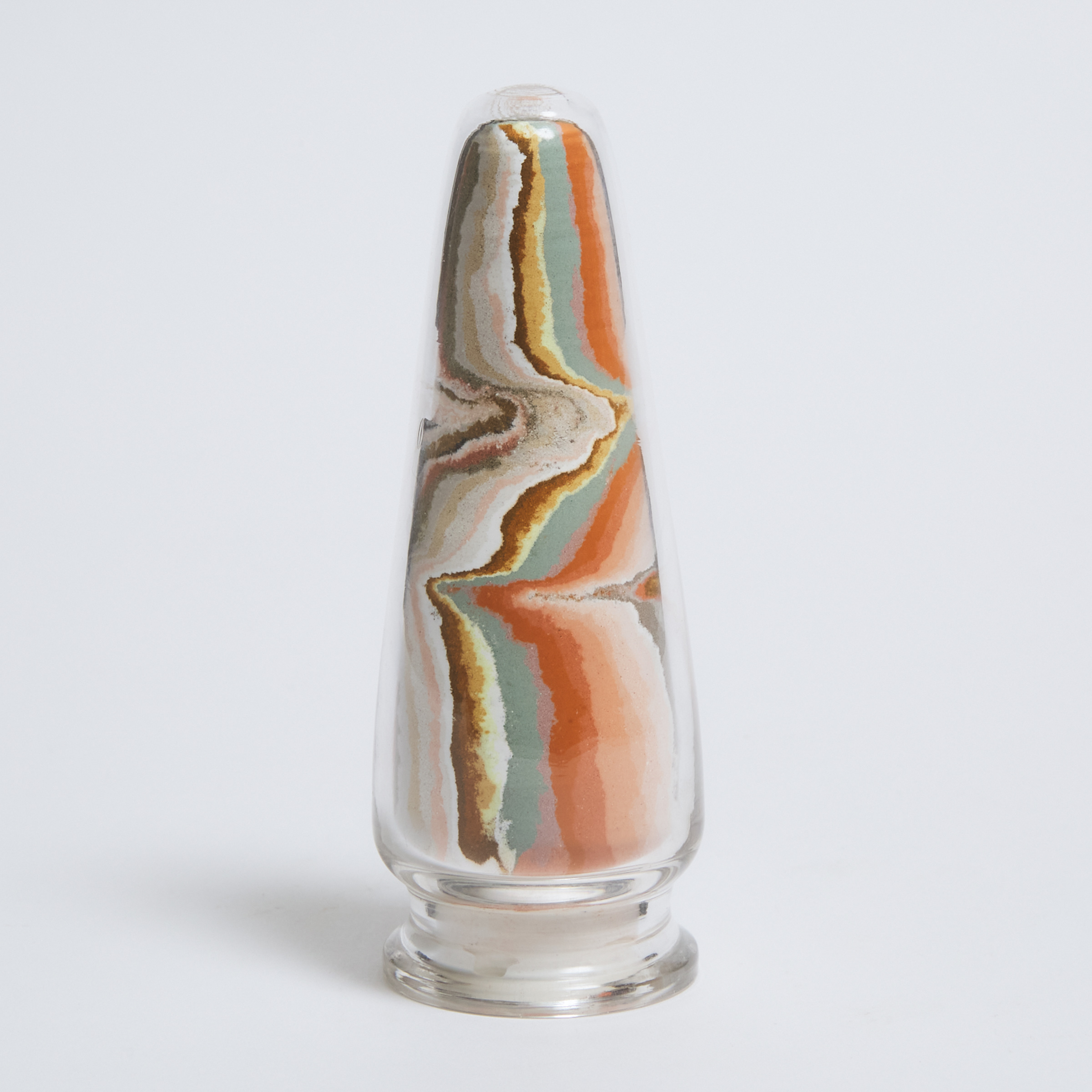 Yellowstone National Park Sand Art Bottle, Olé Anderson/Andrew Wald, 19th/early 20th century