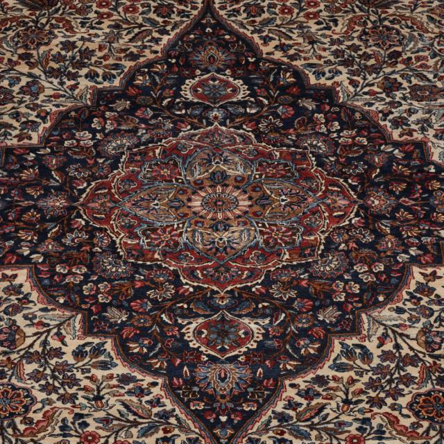 Lavar Kerman Carpet, Persian, c.1910/20