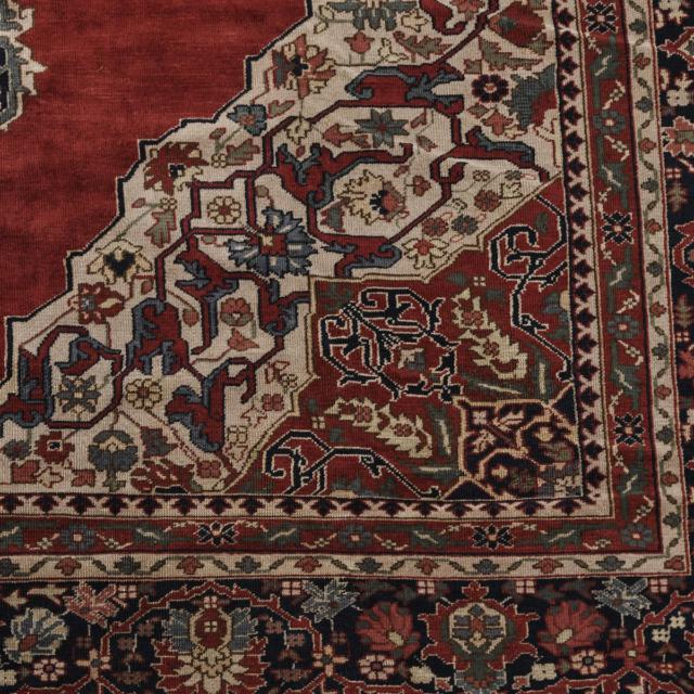 Indian Heriz Carpet, c.1920