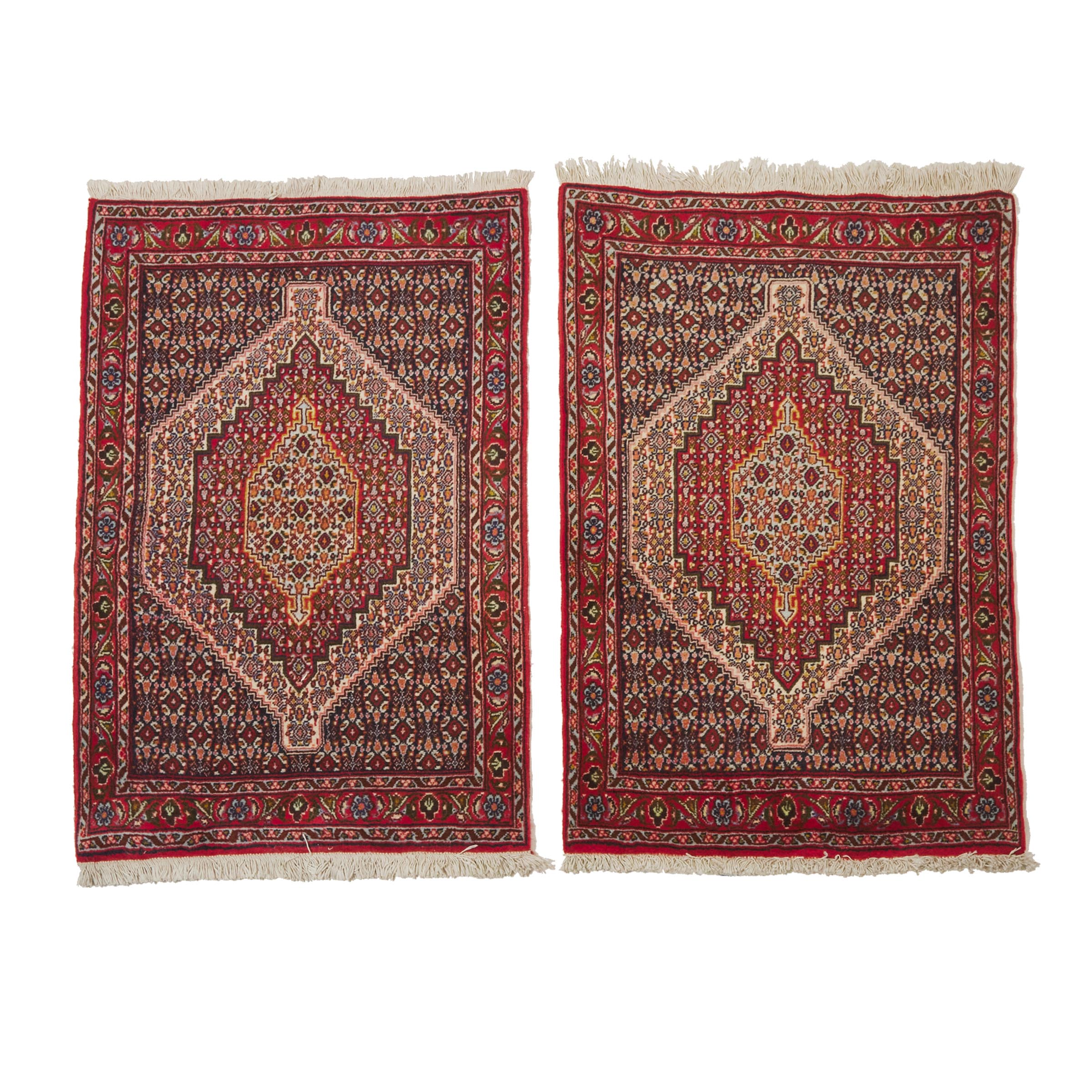 Pair of Bidjar Rugs, Persian, c.1970/80