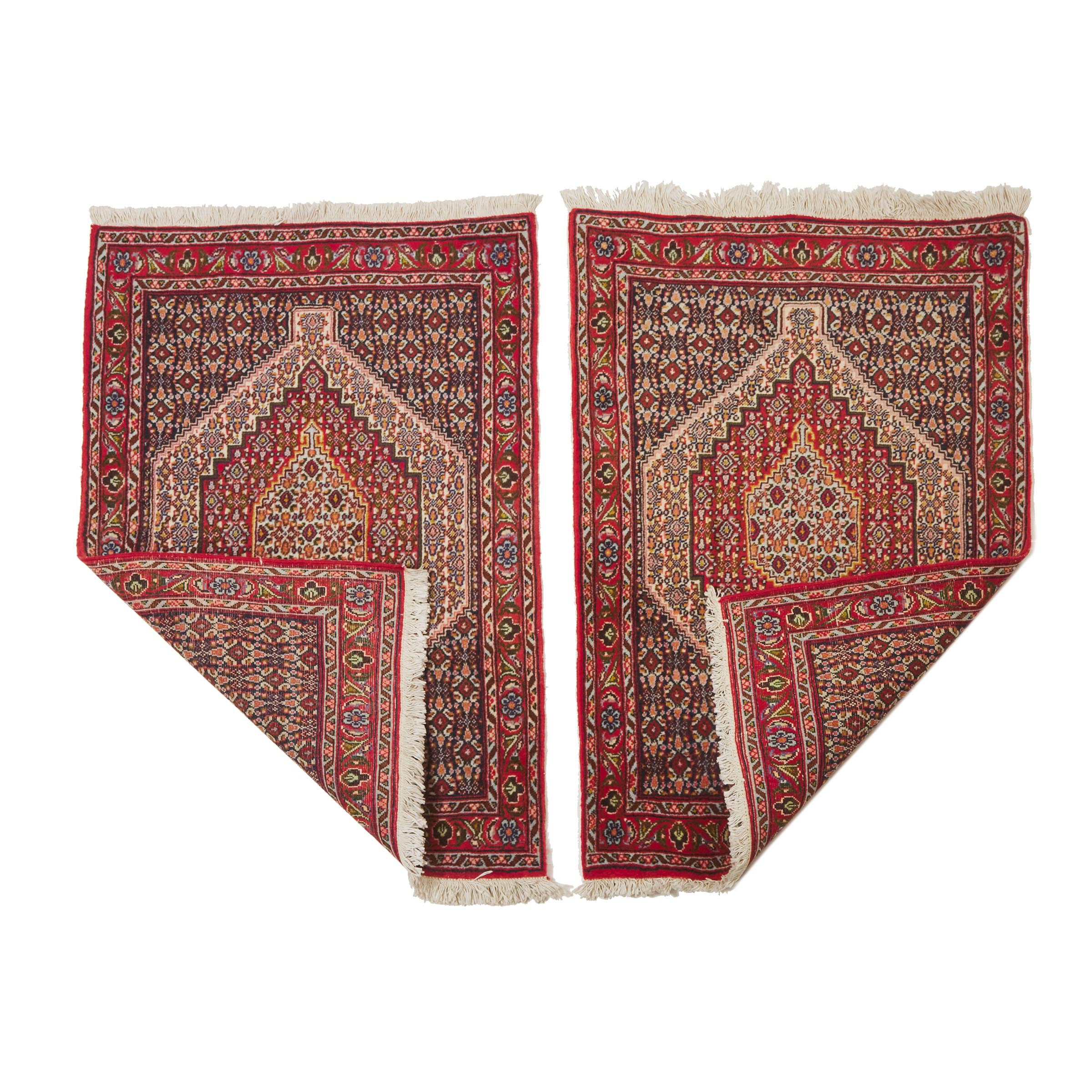 Pair of Bidjar Rugs, Persian, c.1970/80