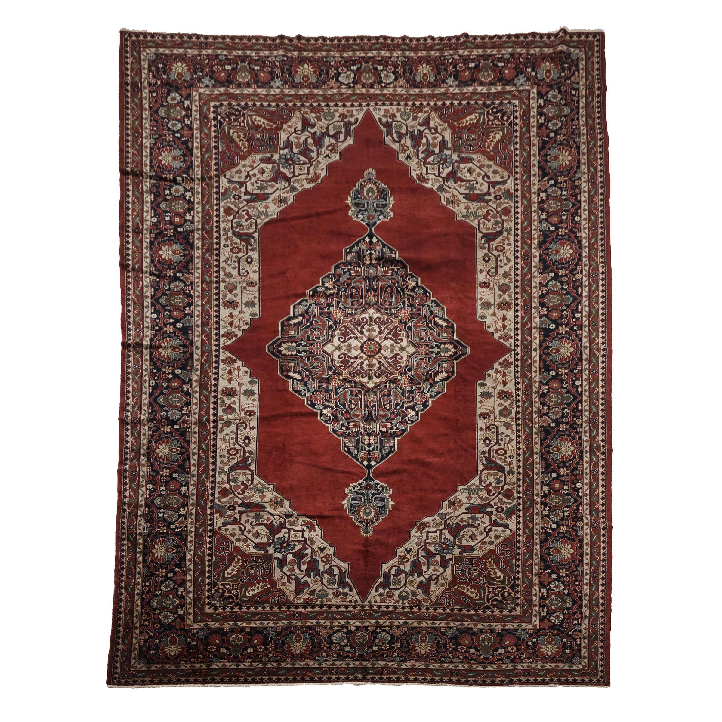 Indian Heriz Carpet, c.1920