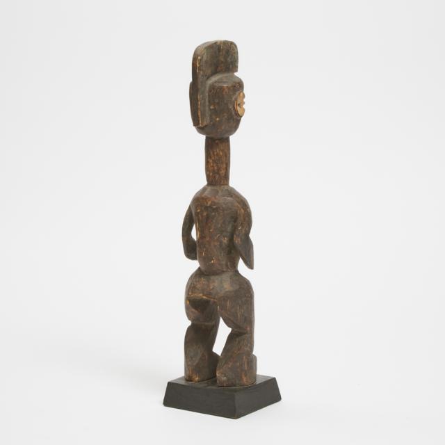 Mumuye Iagalagana Male Figure, Inland Nigeria, West Africa, mid to late 20th century
