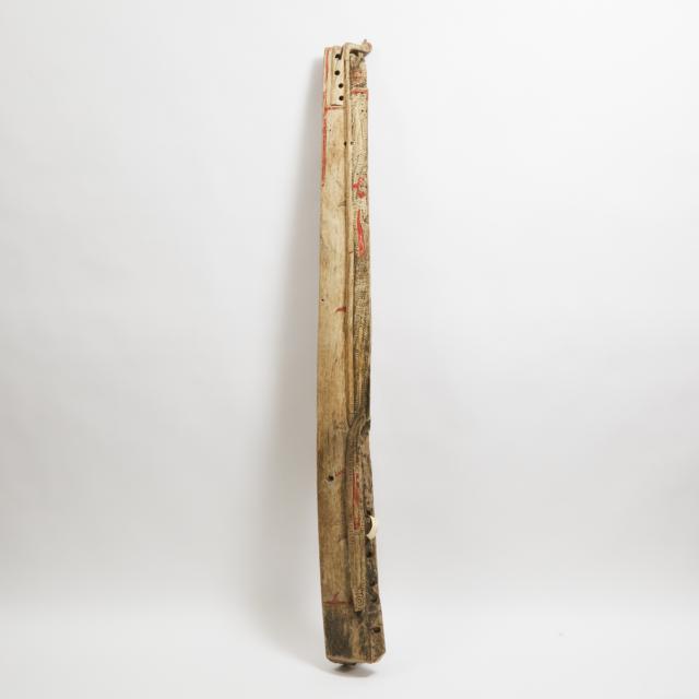 Large Papua New Guinea Canoe Prow, possibly Trobriand Islands or Ramu River, early to mid 20th century