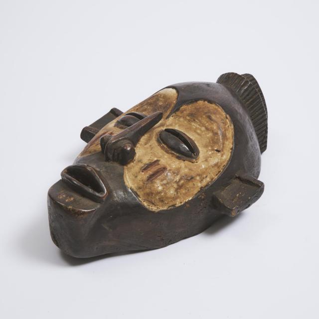 Unidentified Mask, possibly West African, mid 20th century