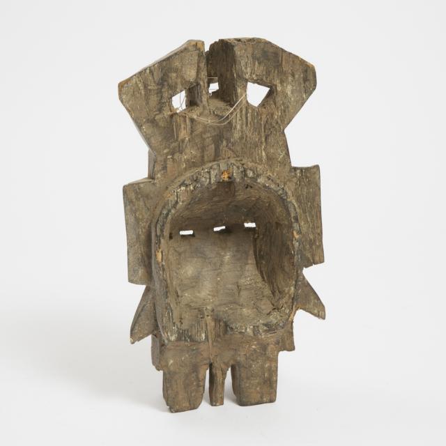 Senufo Kpelie Twin Mask, South Africa, 20th century