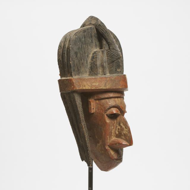 Bamana Mask, Mali, West Africa, late 20th century