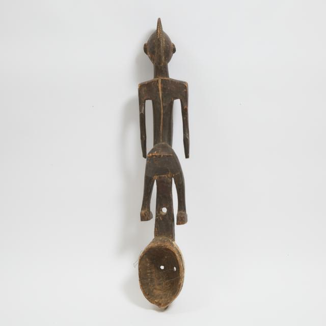 Bamana Mask with Figural Surmount, Mali, West Africa, mid to late 20th century