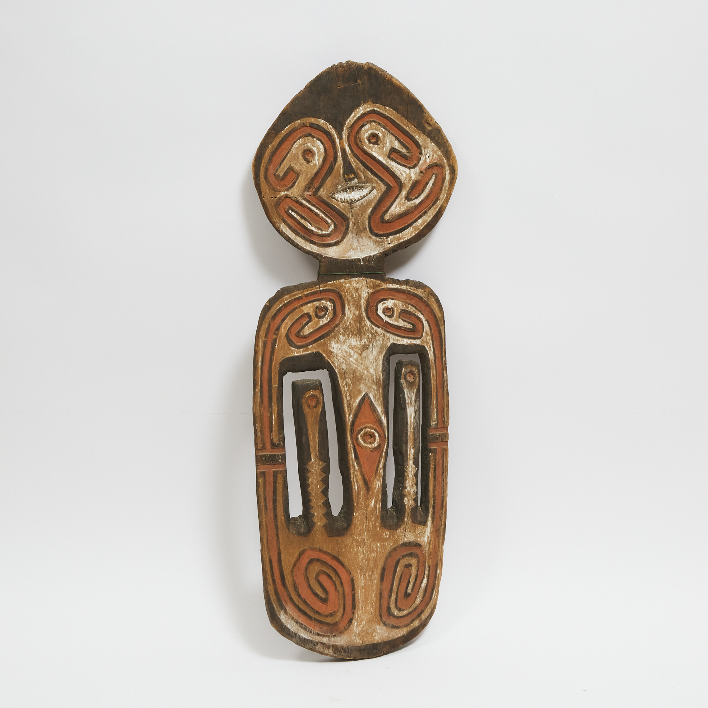 Large Agiba or "Skull Hook" Figure, Kerewa People, Papuan Gulf, Papua New Guinea, mid 20th century