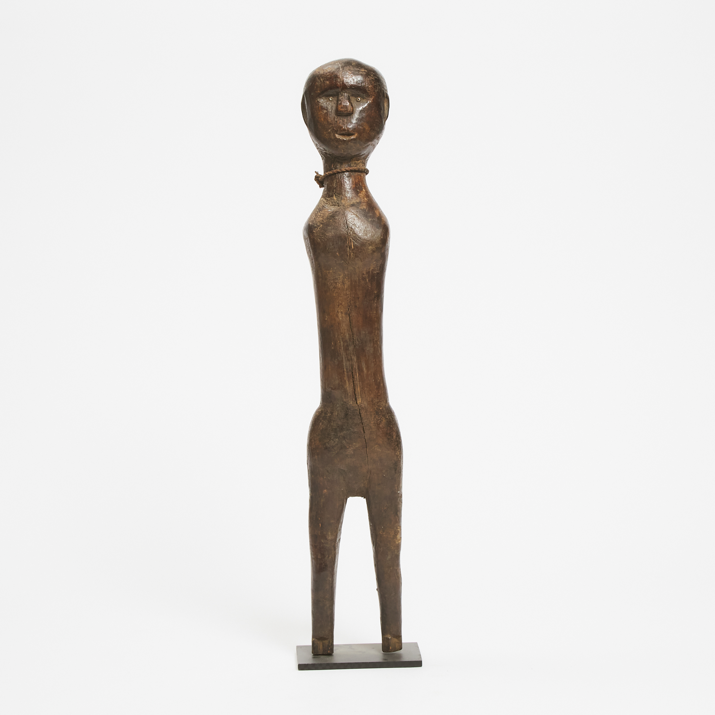 Tanzanian Standing Figure, possibly Nyamwezi, East Africa, early to mid 20th century
